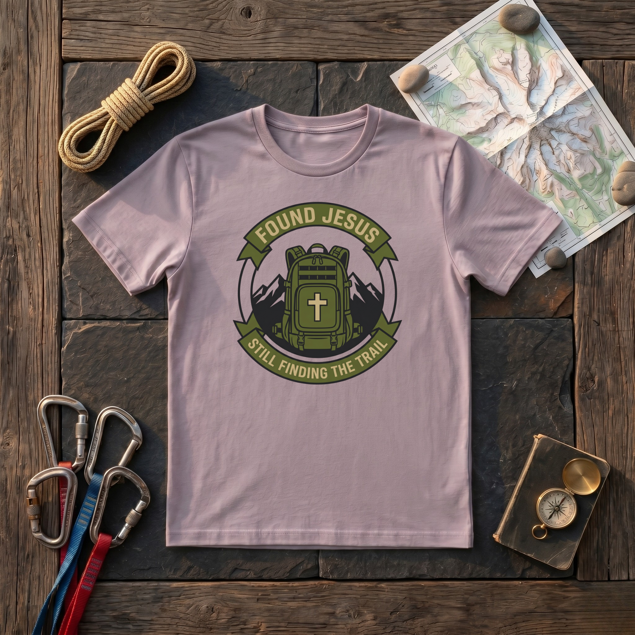 Found Jesus Still Finding the Trail T-Shirt