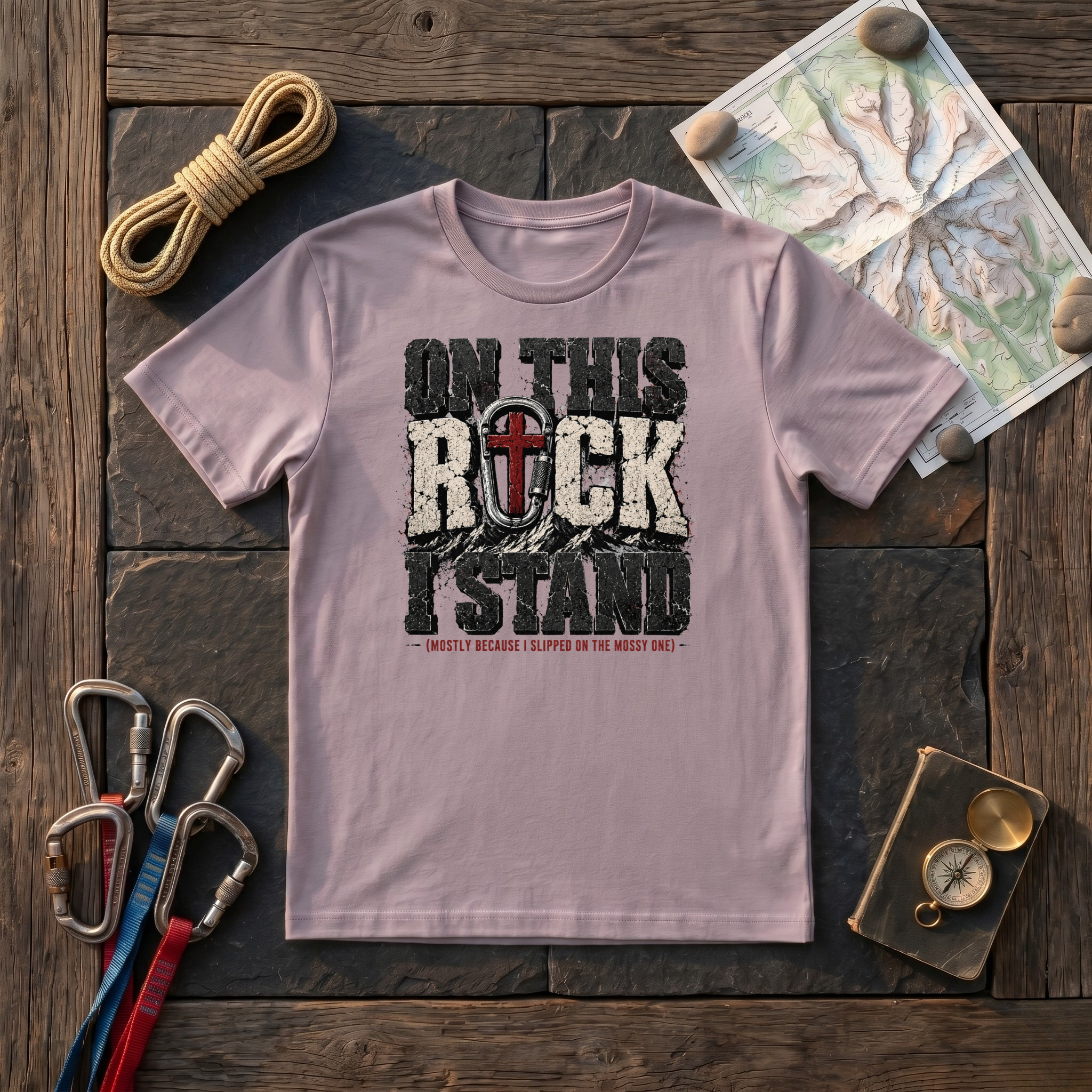 On This Rock I Stand T-Shirt
