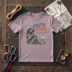 Faith Strong Knees Weak T-Shirt
