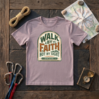Walk By Faith Not By Sight 2 Corinthians 5:7 (Arch) T-Shirt