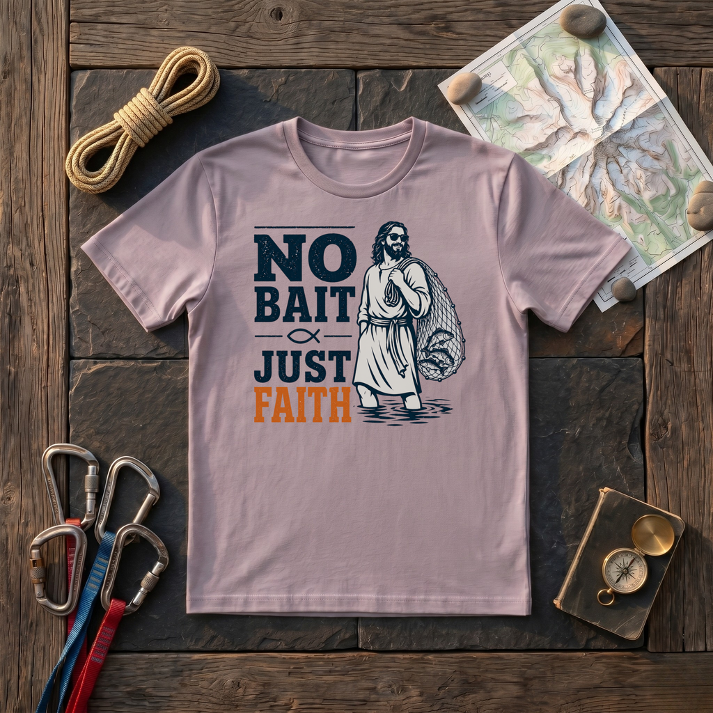 No Bait Just Faith T-Shirt