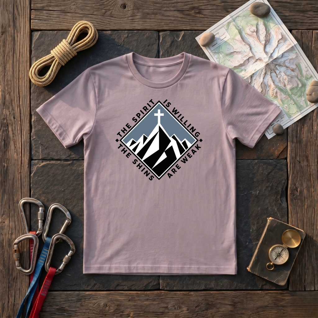 The Spirit Is Willing, The Shins Are Weak T-Shirt
