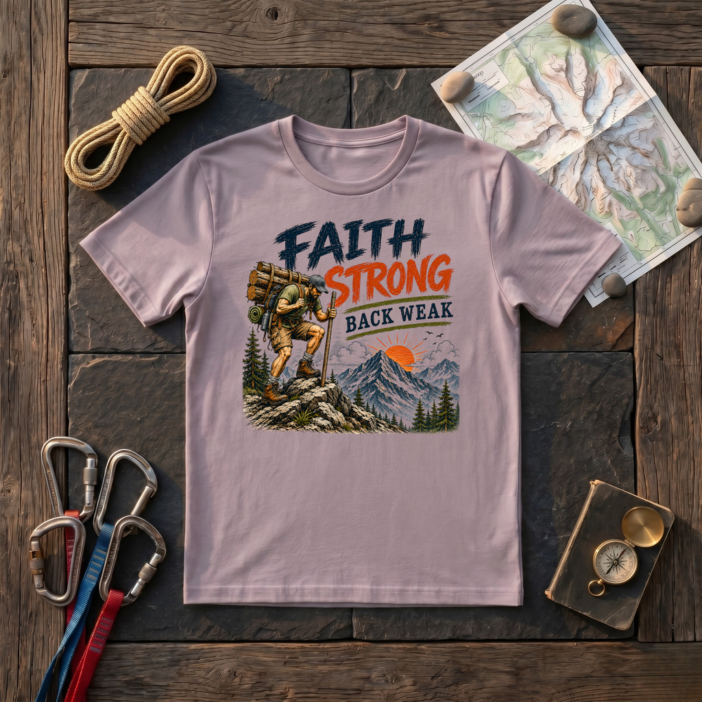 Faith Strong, Back Weak T-Shirt