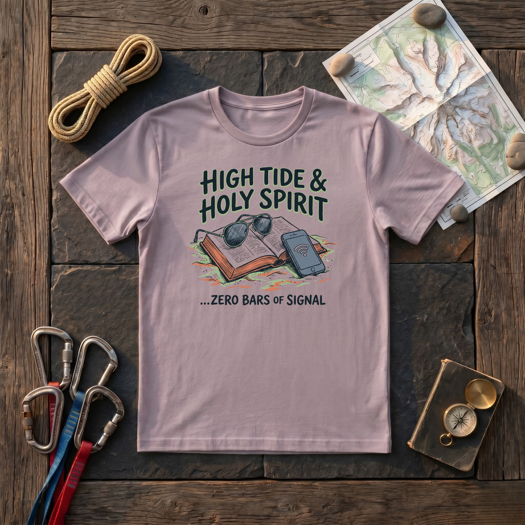 High Tide & Holy Spirit, Zero Bars Of Signal T-Shirt