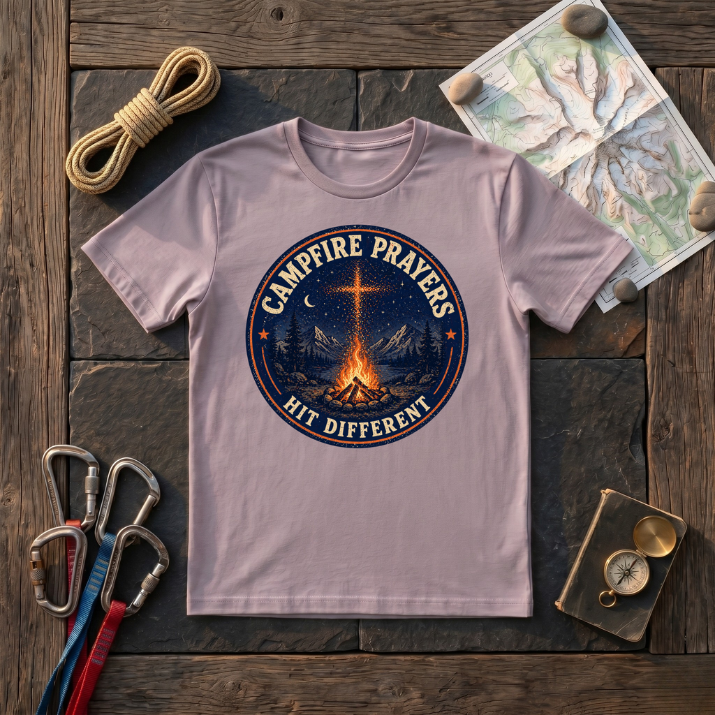 Campfire Prayers Hit Different T-Shirt