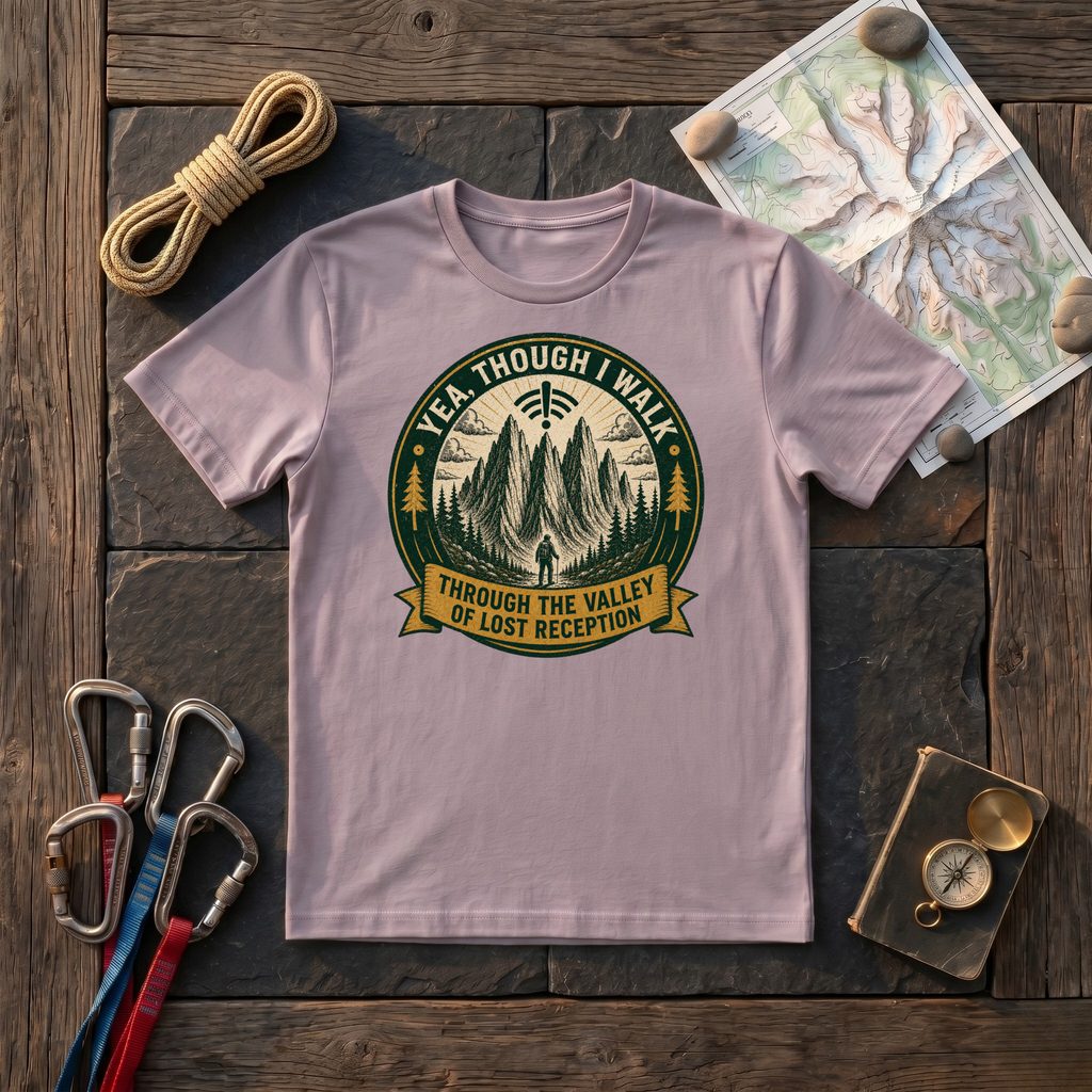 Yea, Though I Walk Through The Valley Of Lost Reception T-Shirt