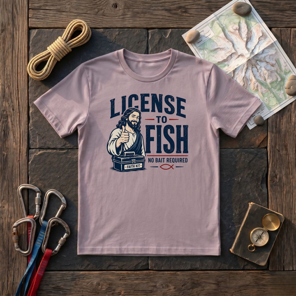 License To Fish T-Shirt
