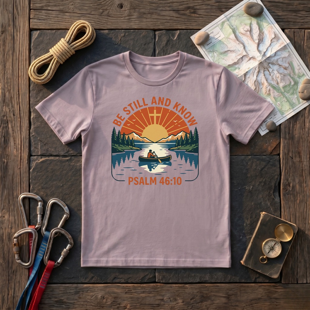 Be Still And Know Psalm 46:10 T-Shirt