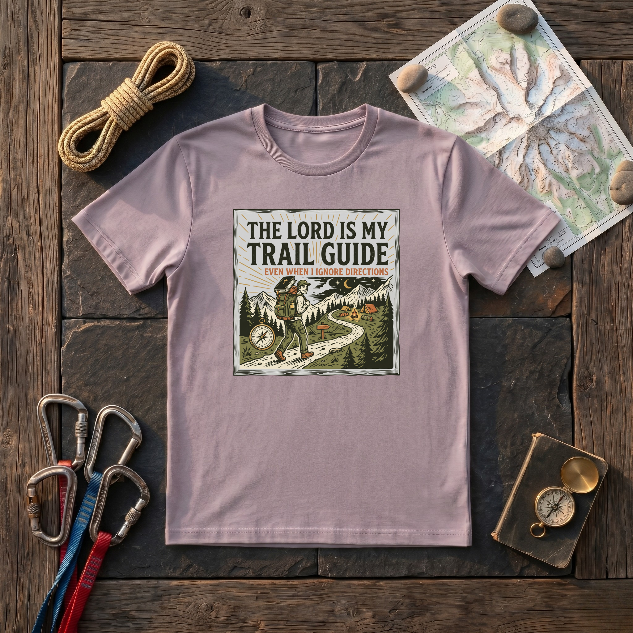 The Lord Is My Trail Guide T-Shirt