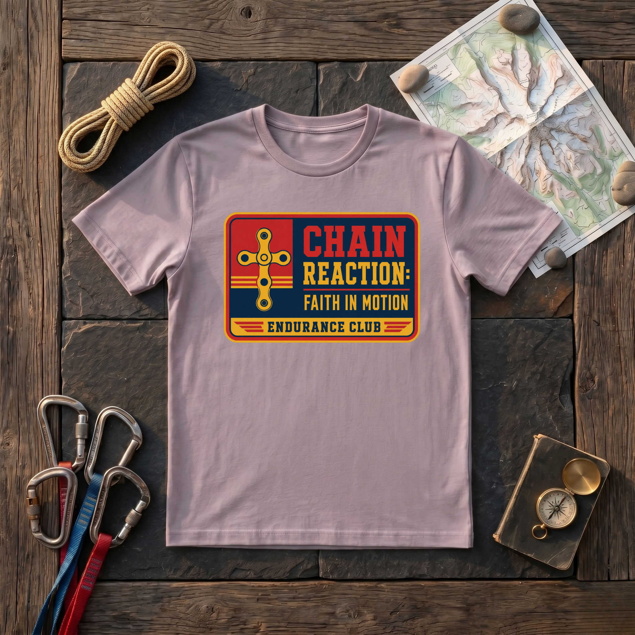 Chain Reaction: Faith in Motion T-Shirt