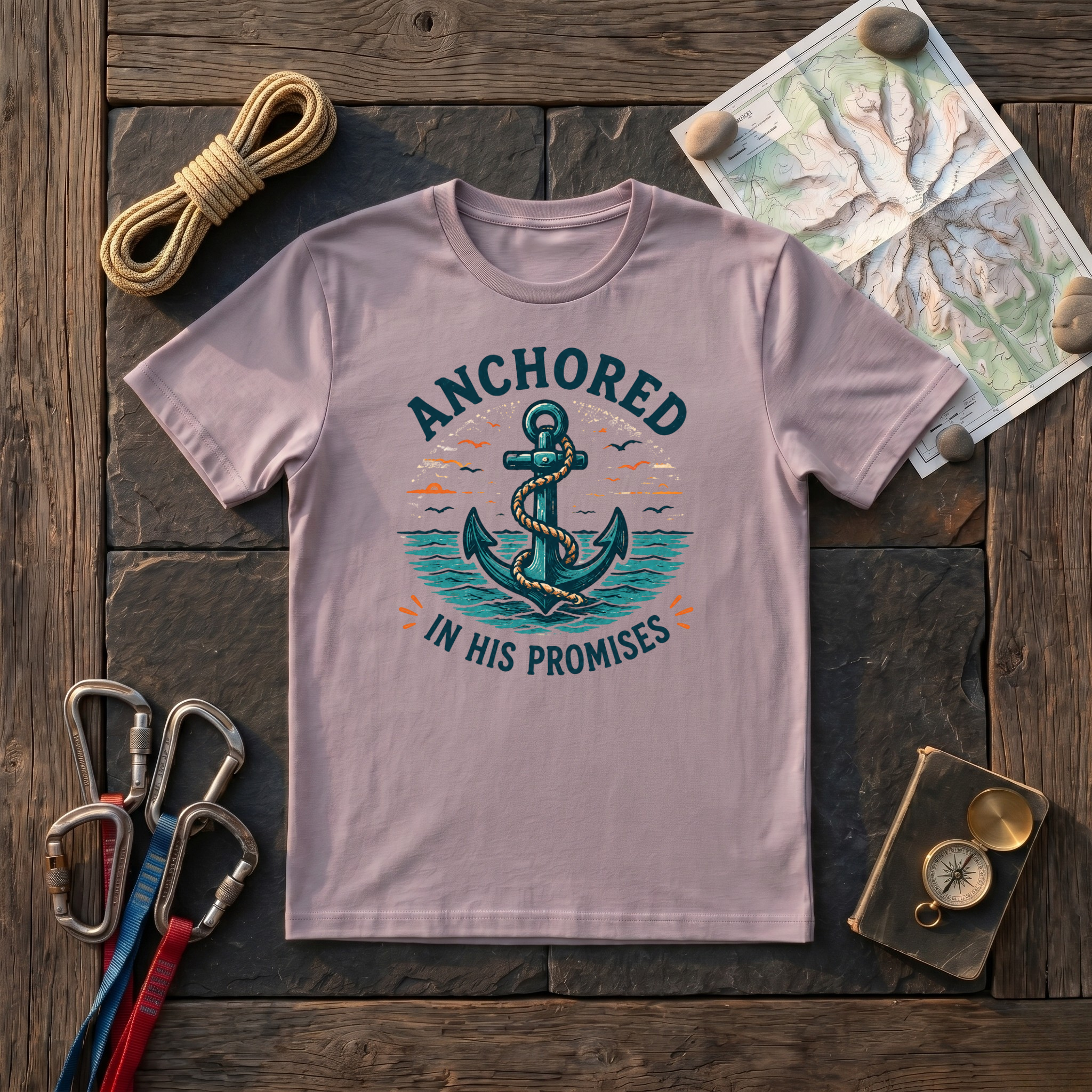 Anchored In His Promises T-Shirt