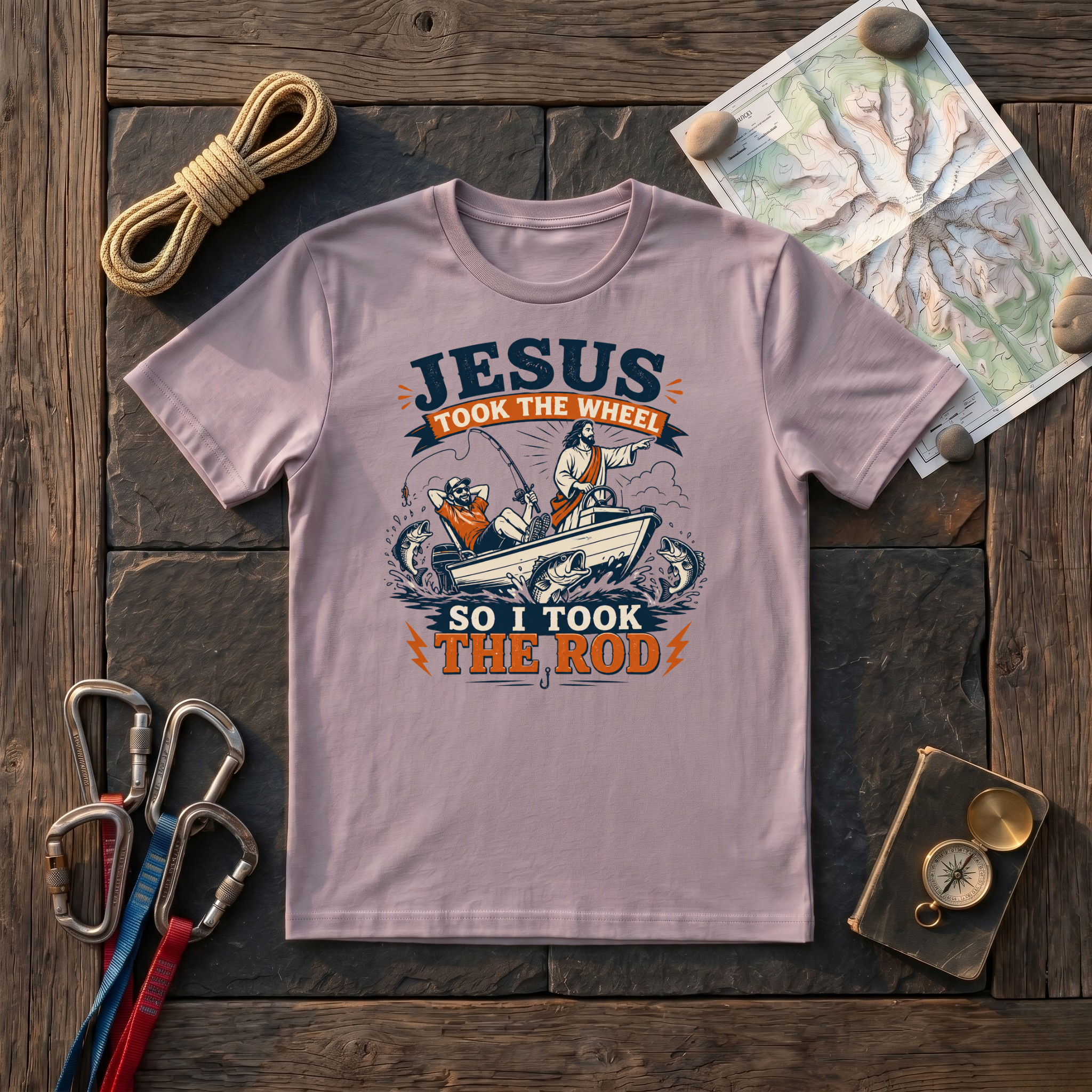 Jesus Took The Wheel T-Shirt