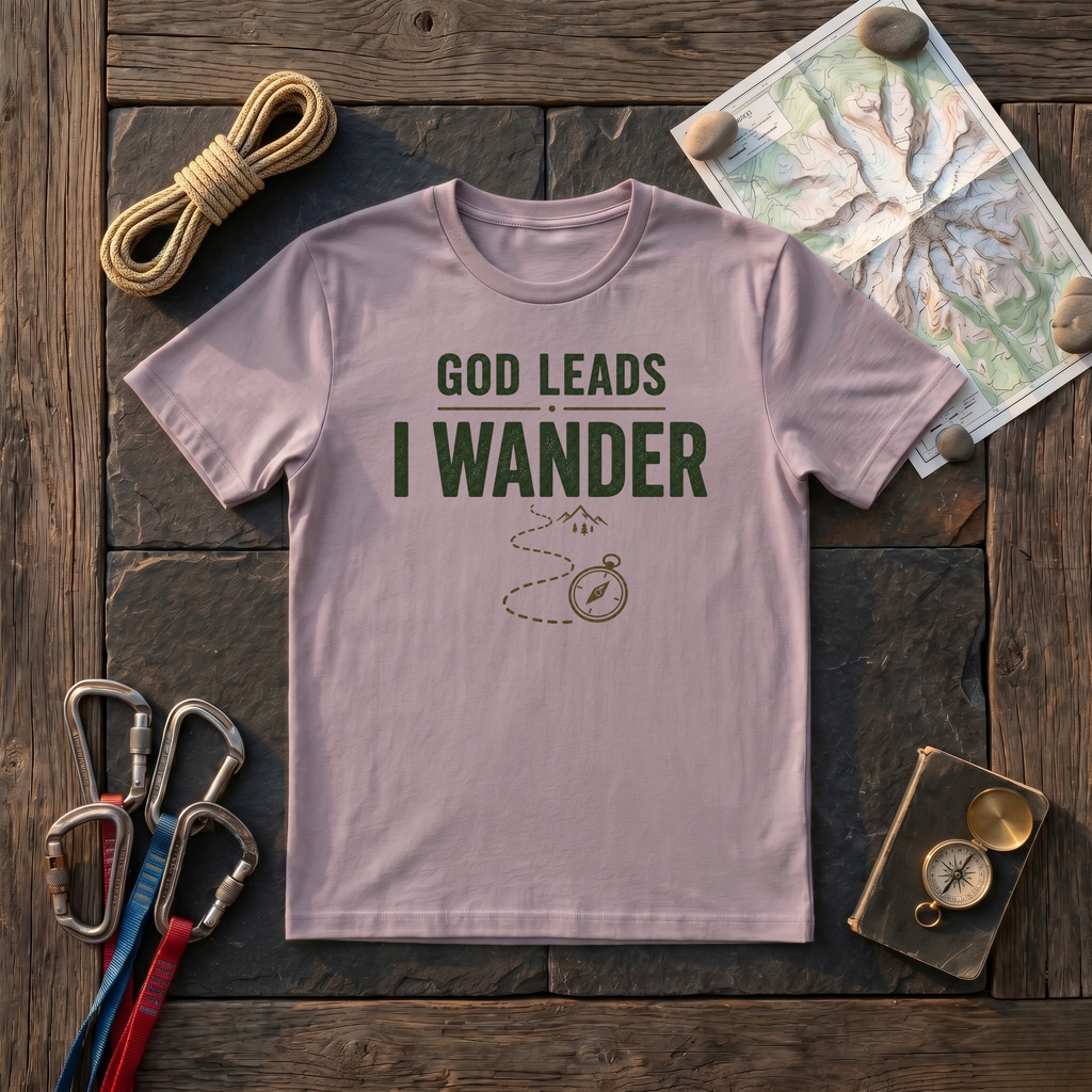 God Leads, I Wander T-Shirt