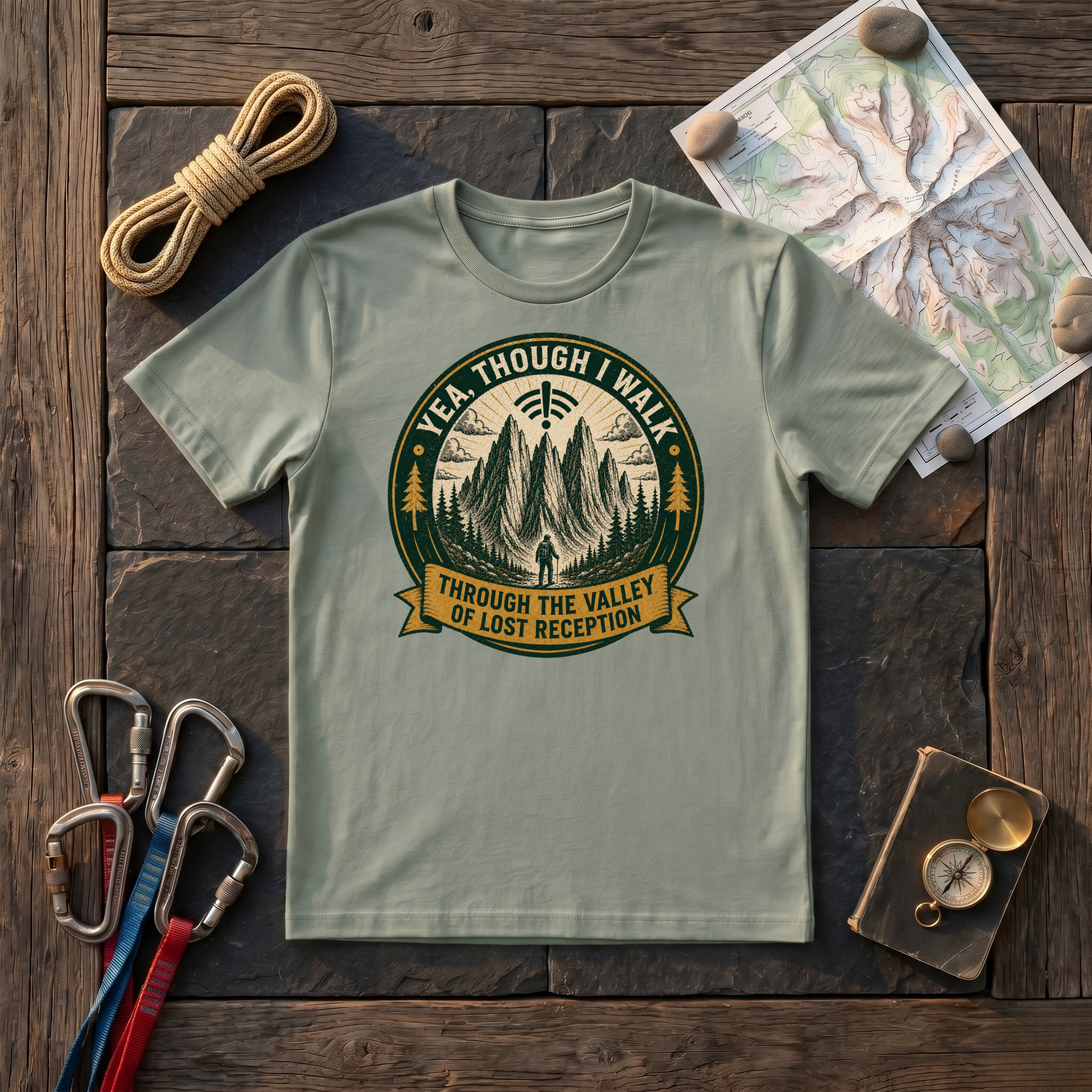 Yea, Though I Walk Through The Valley Of Lost Reception T-Shirt