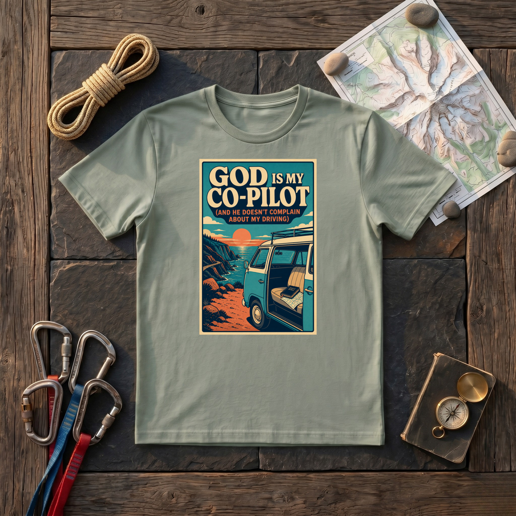 God Is My Co-Pilot T-Shirt