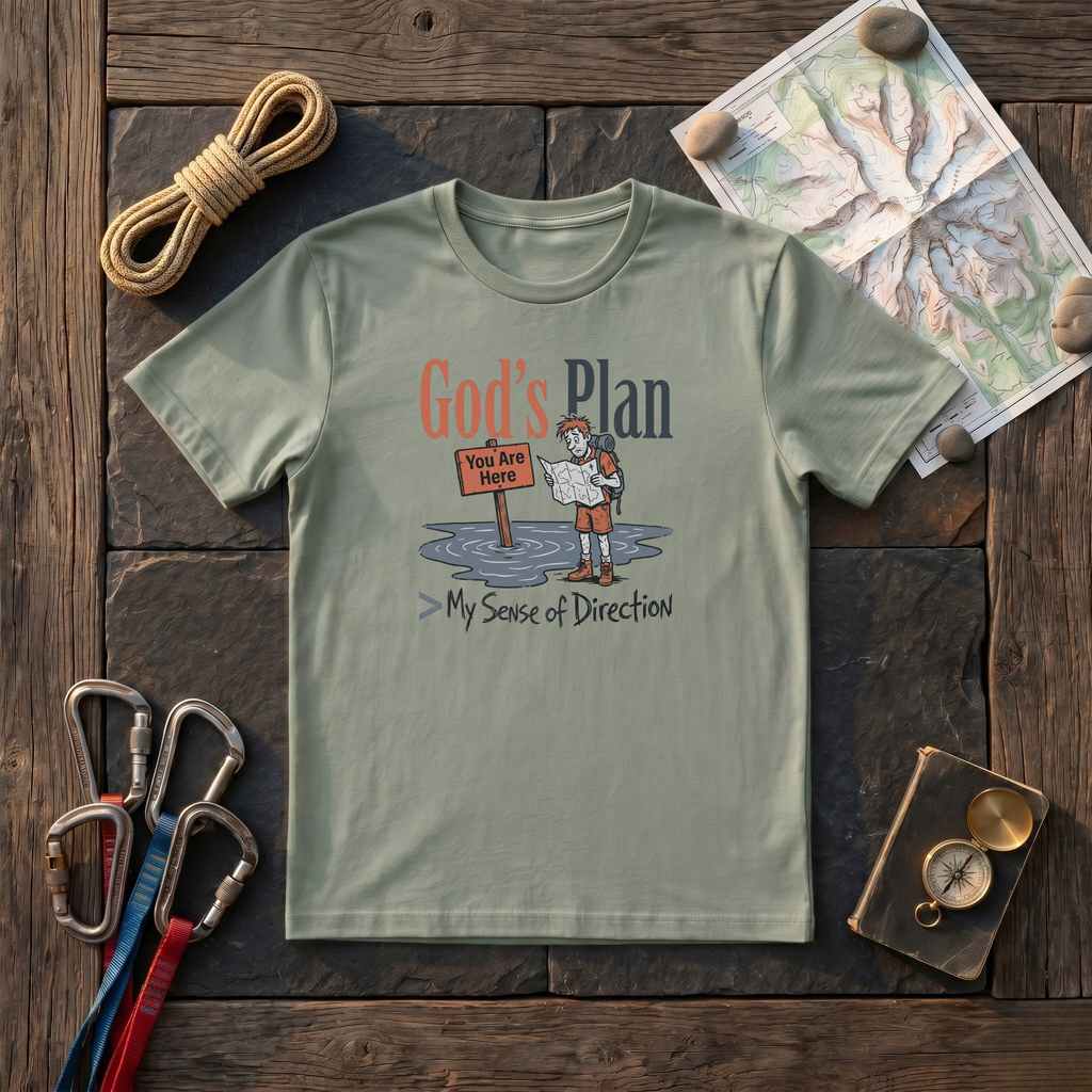 God's Plan > My Sense of Direction T-Shirt
