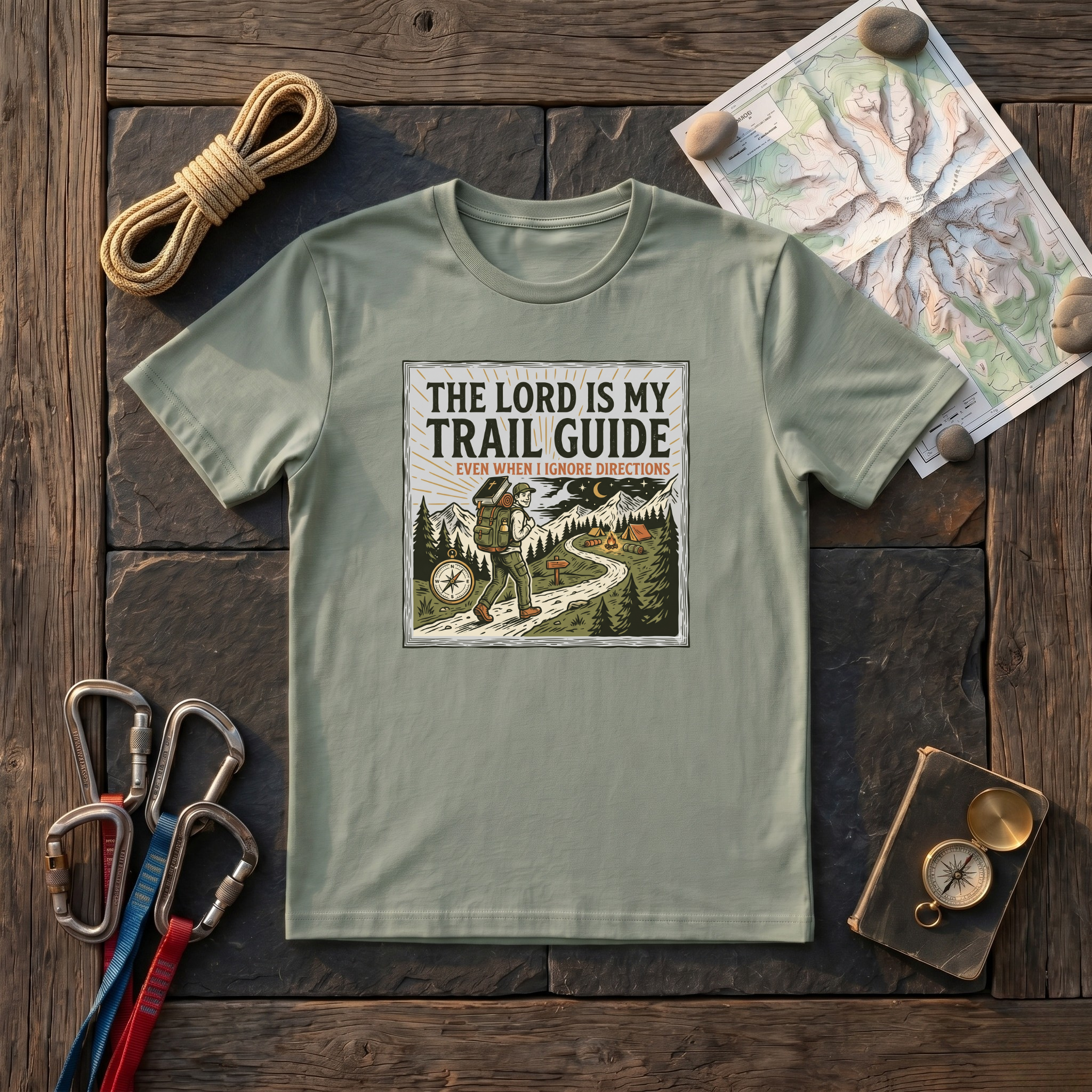 The Lord Is My Trail Guide T-Shirt