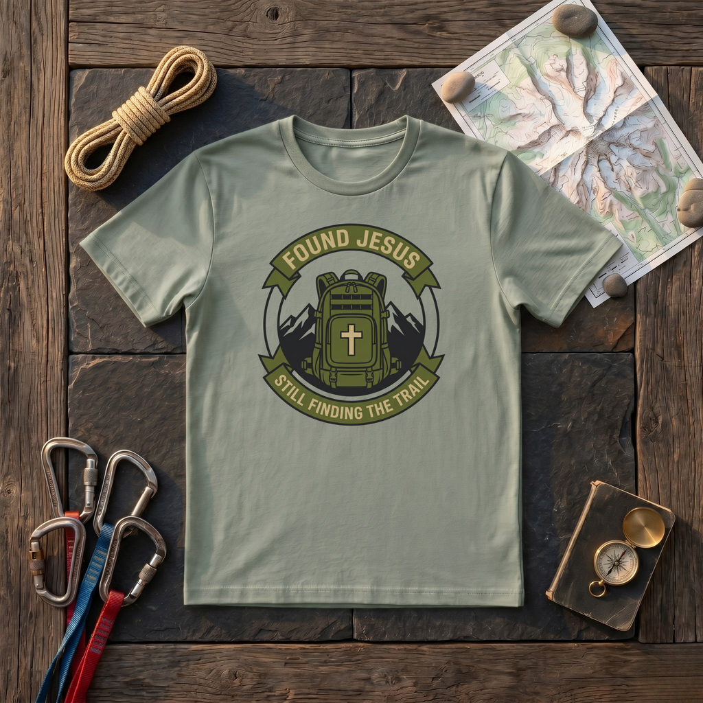 Found Jesus Still Finding the Trail T-Shirt