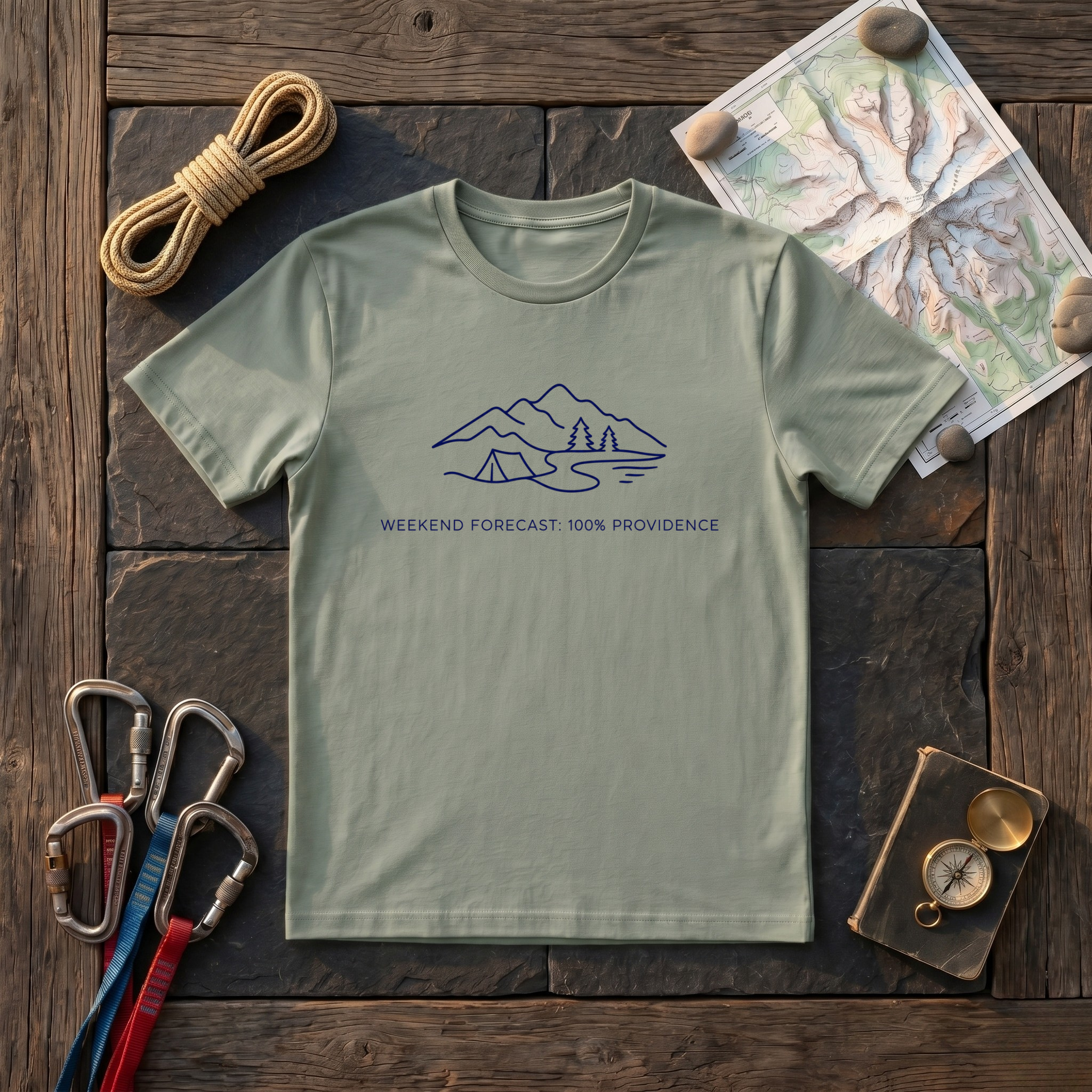 Weekend Forecast 100 Percent Providence T-Shirt