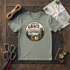 Saved By Grace, Powered By Caffeine T-Shirt