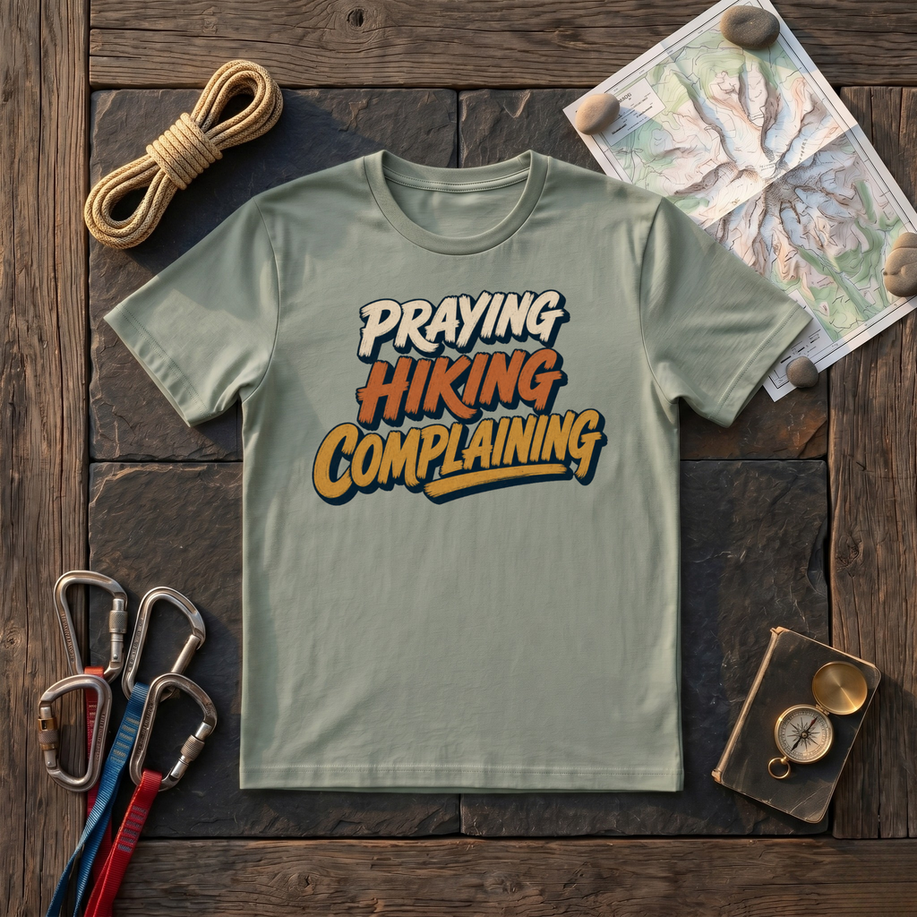 Praying, Hiking, Complaining T-Shirt