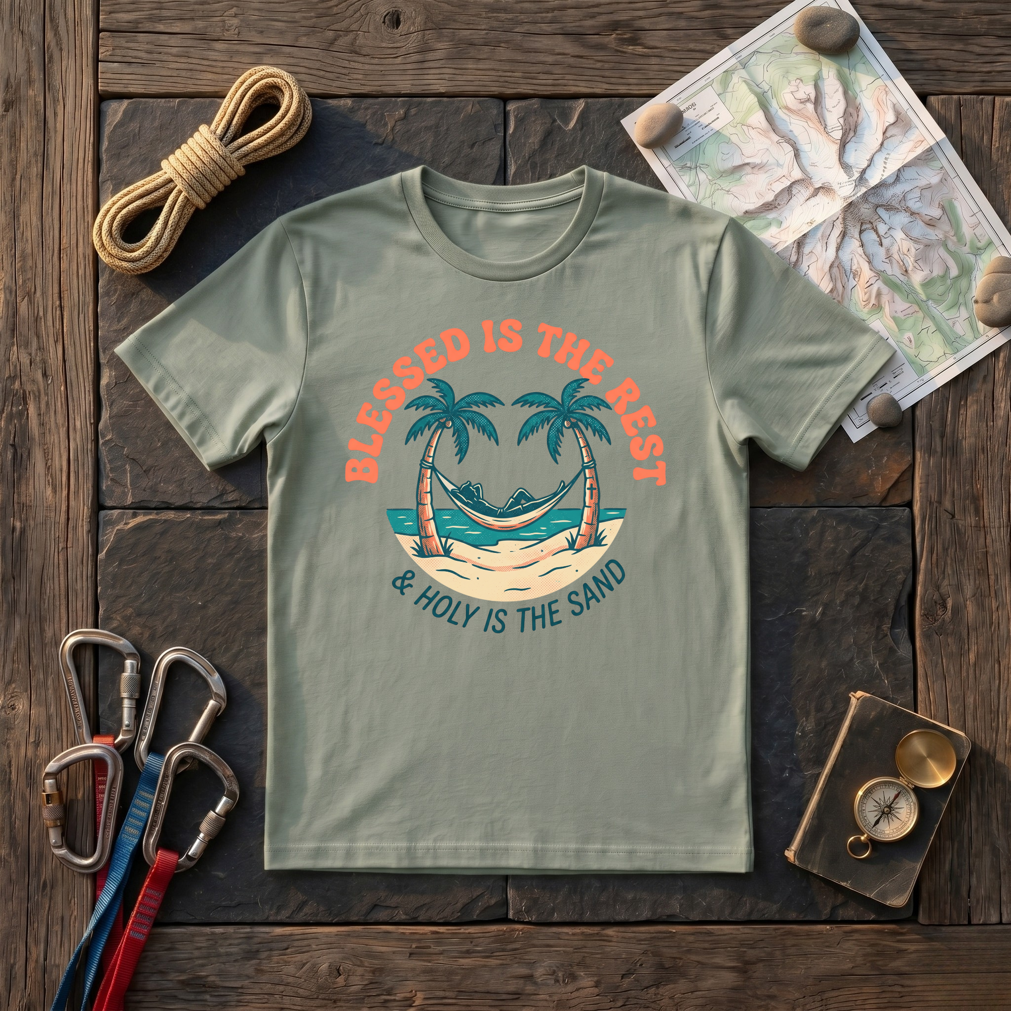 Blessed is the Rest & Holy is the Sand T-Shirt