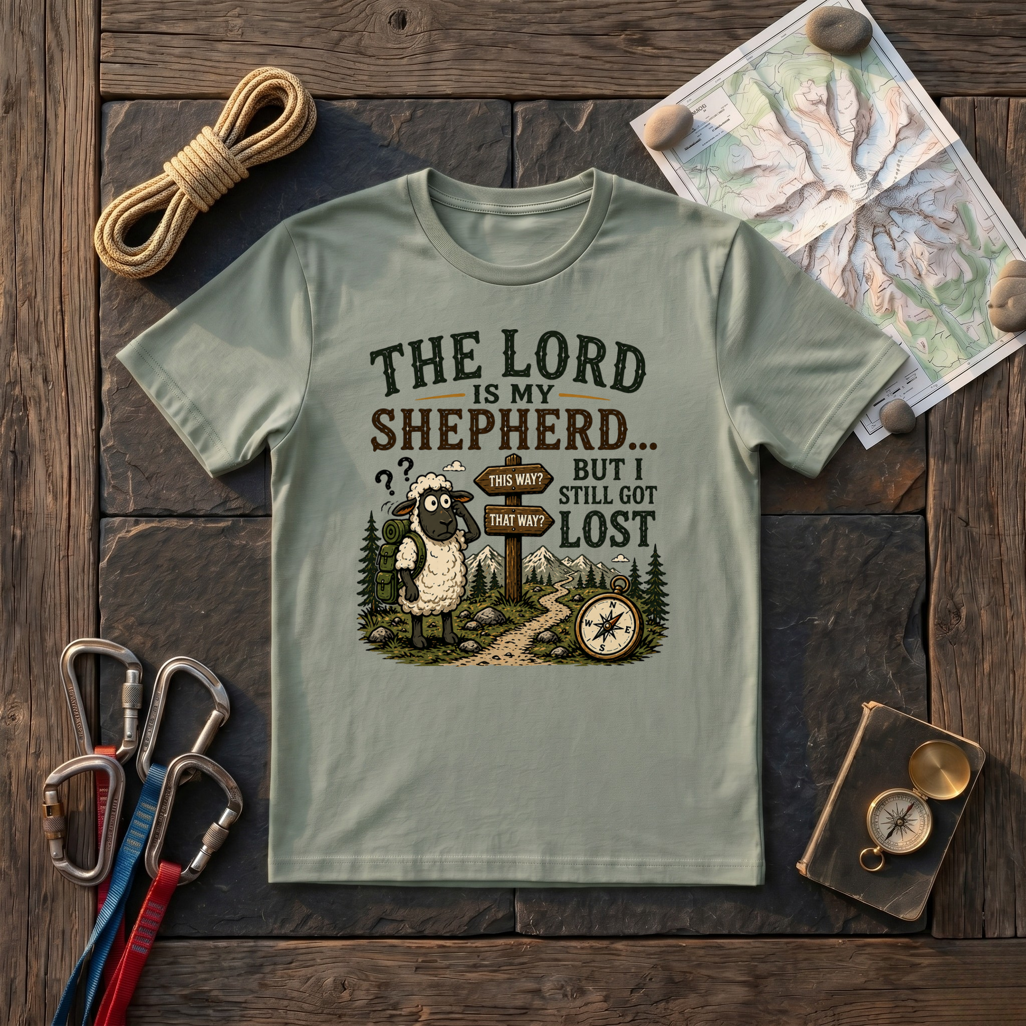 The Lord Is My Shepherd But I Still Got Lost T-Shirt