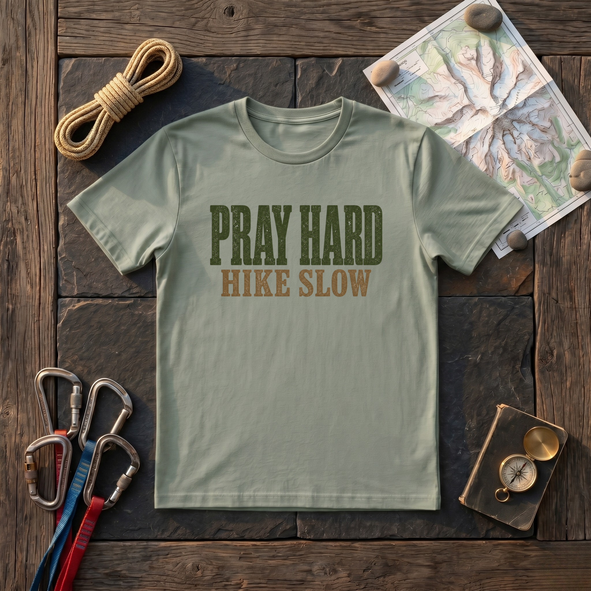 Pray Hard, Hike Slow T-Shirt