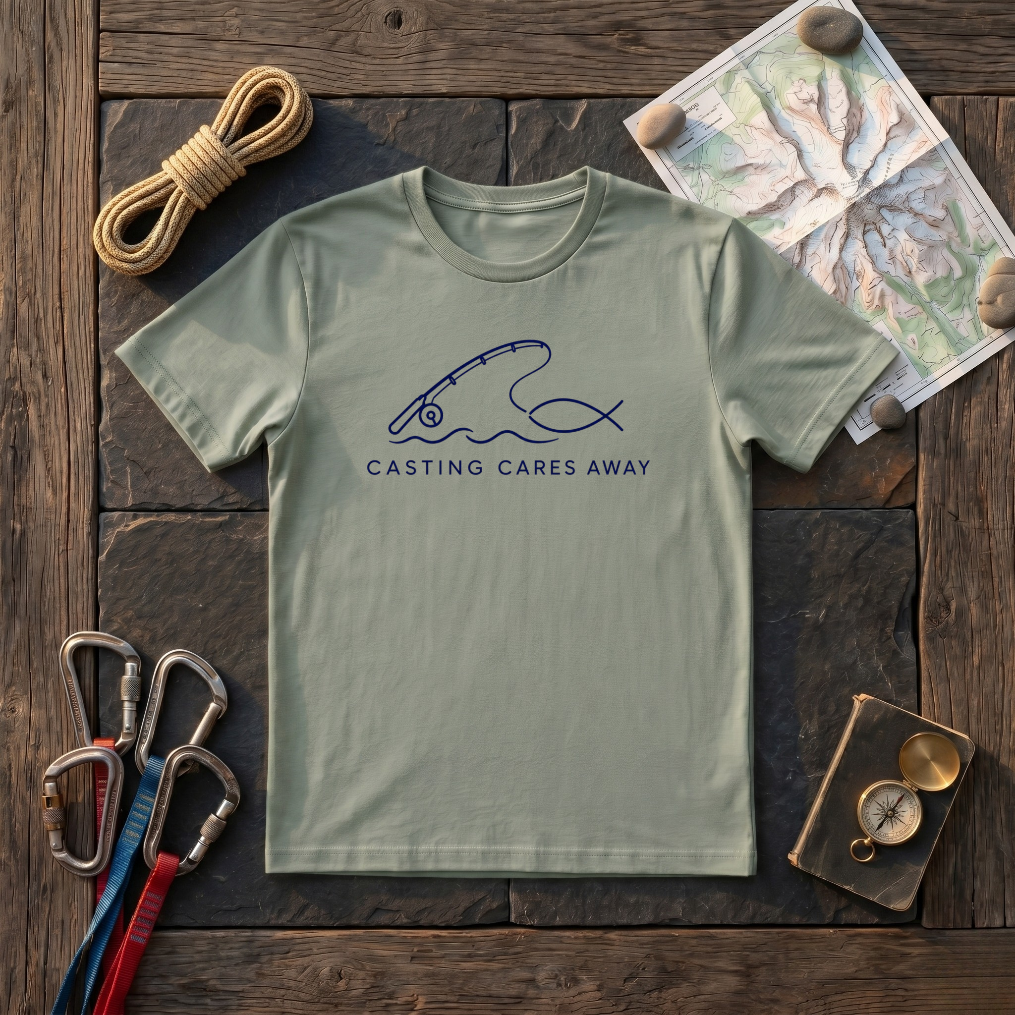 Casting Cares Away T-Shirt