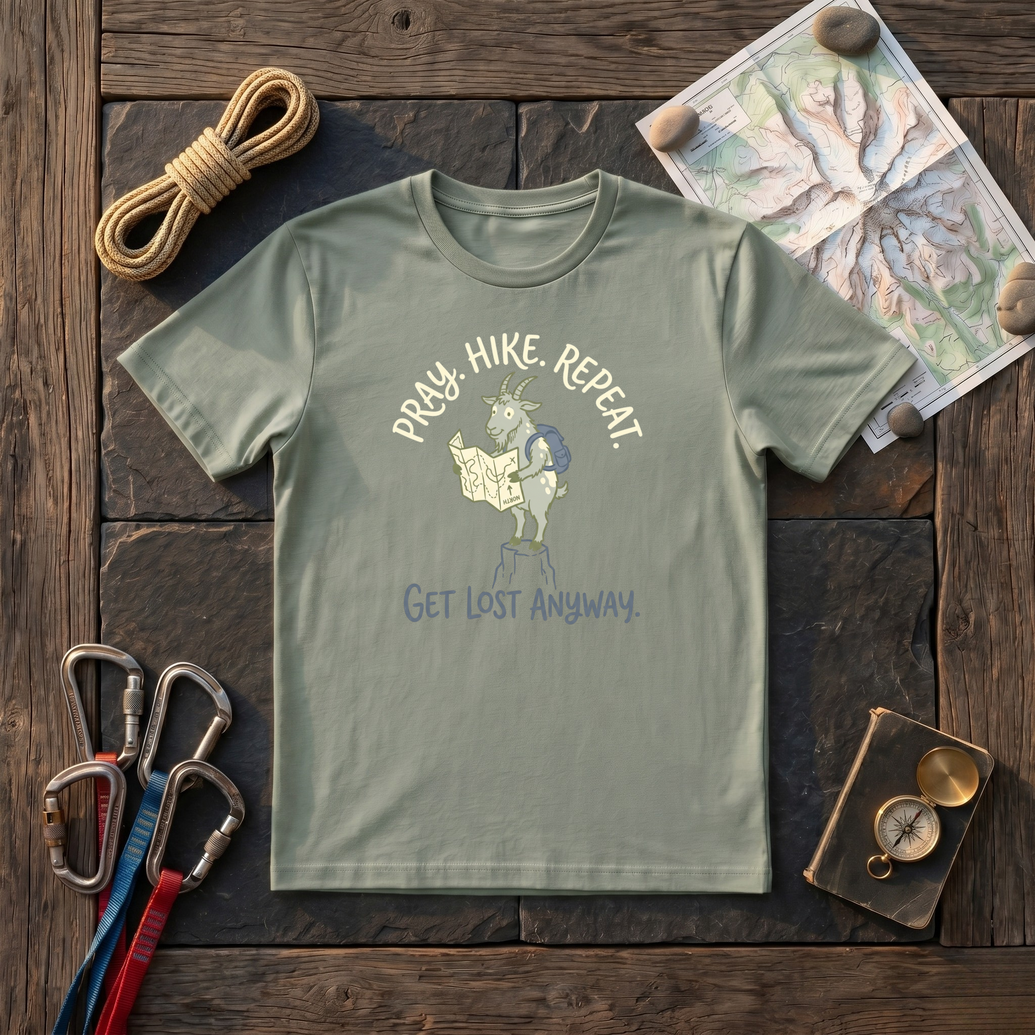 Pray Hike Repeat 3 T-Shirt