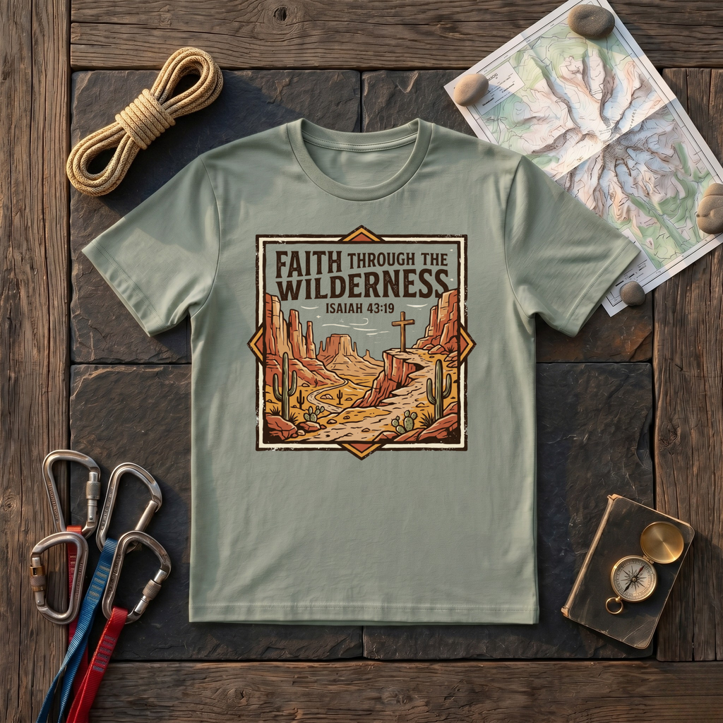 Faith Through The Wilderness Isaiah 43:19 T-Shirt