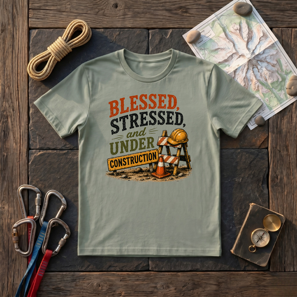 Blessed, Stressed, And Under Construction T-Shirt