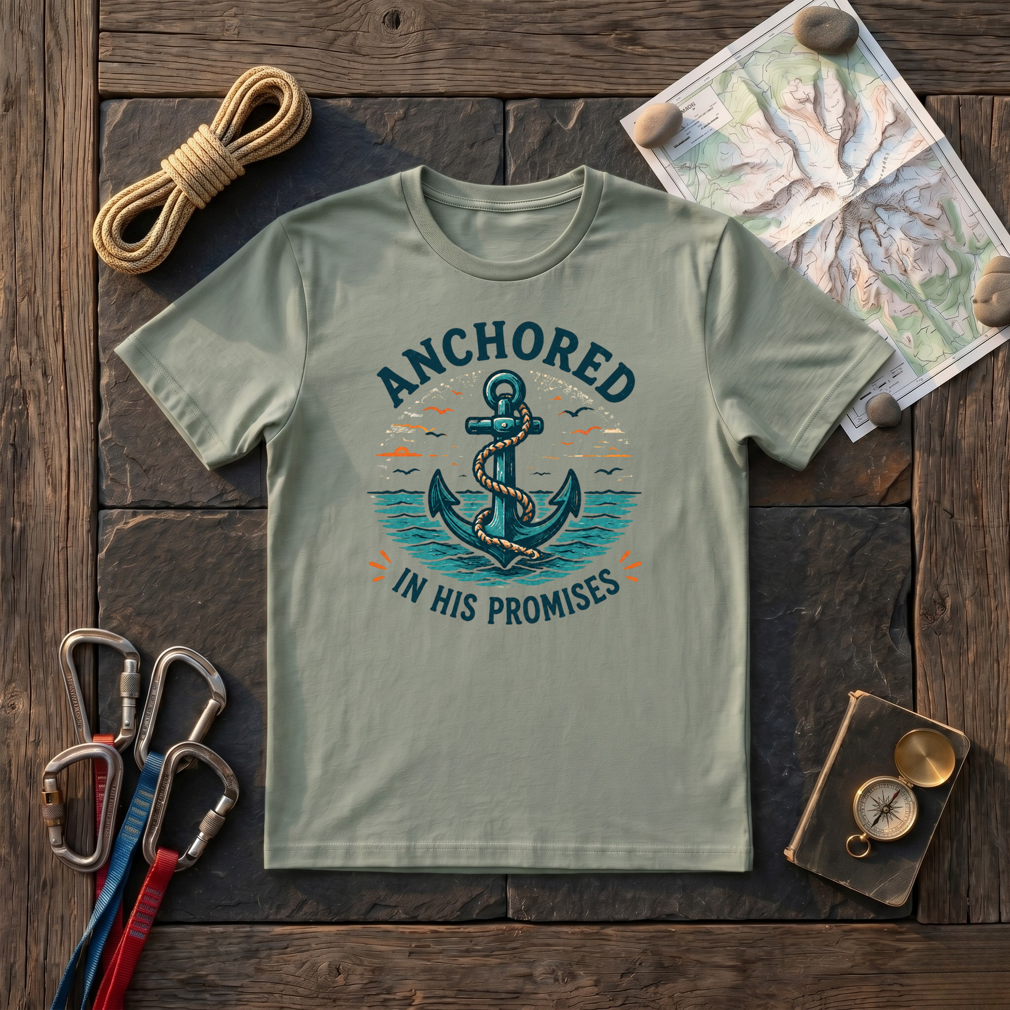 Anchored In His Promises T-Shirt