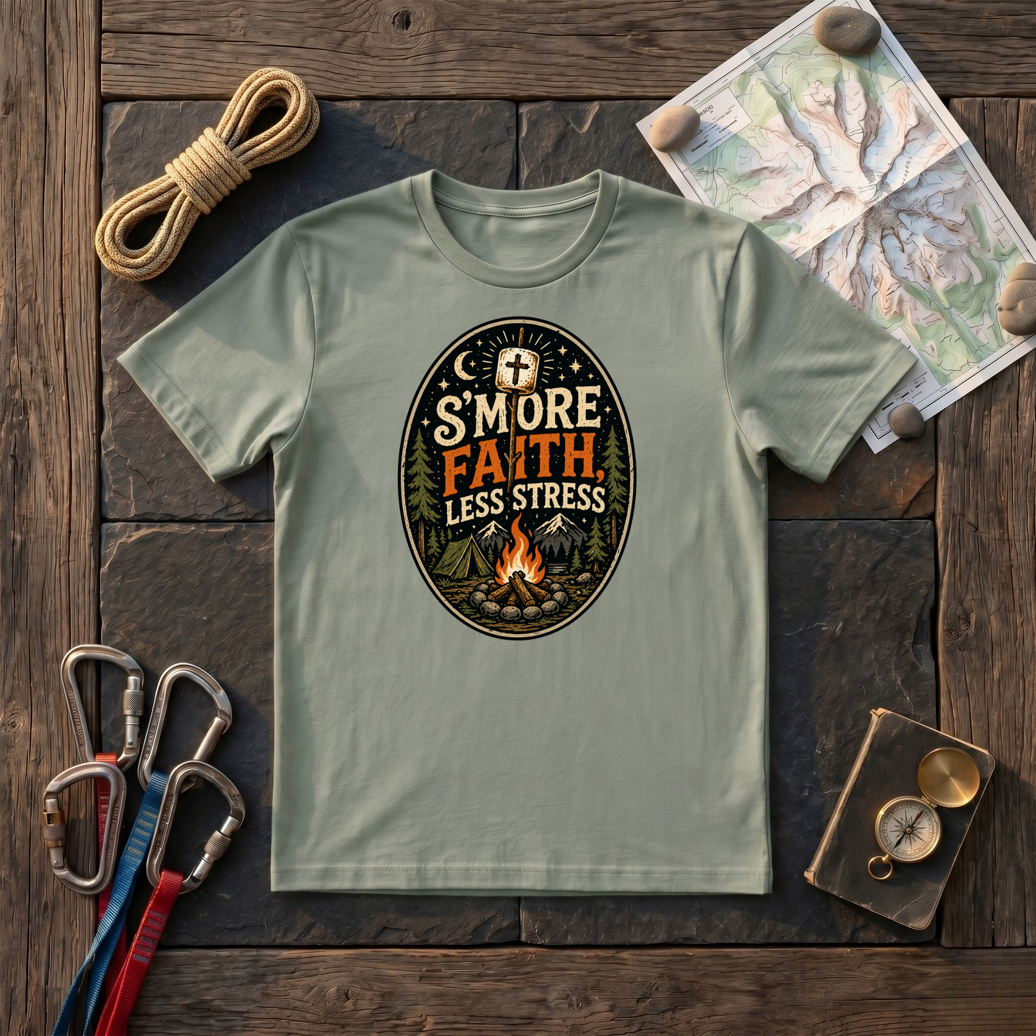 S'More Faith, Less Stress T-Shirt