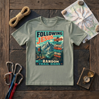 Following Jesus and Random Rrail Signs T-Shirt