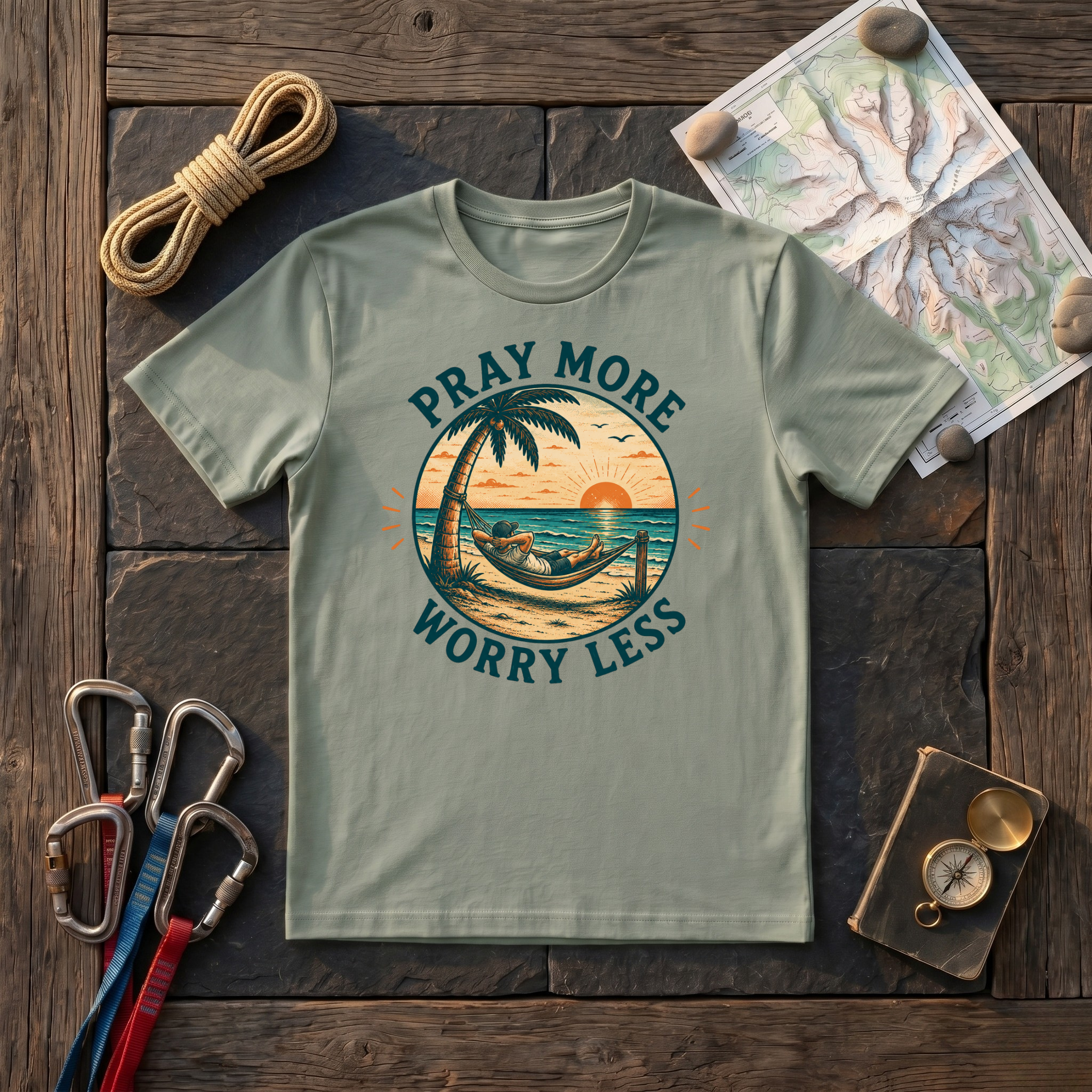 Pray More Worry Less T-Shirt