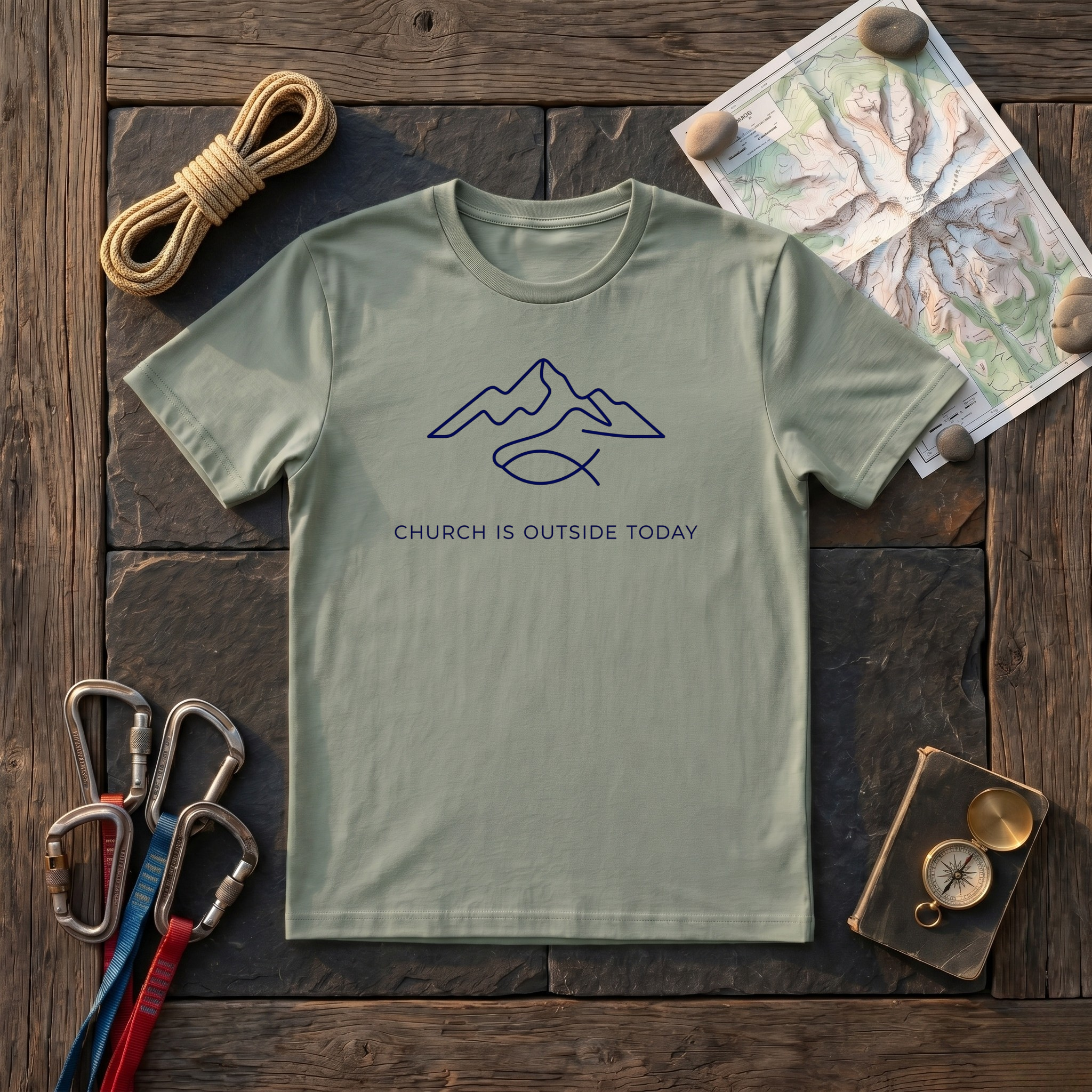 Church is Outside Today T-Shirt