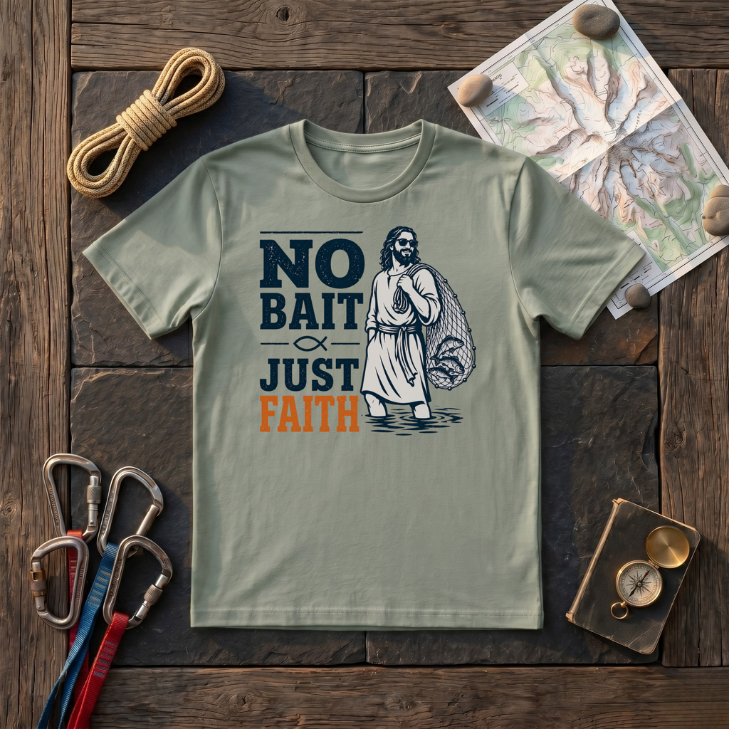 No Bait Just Faith T-Shirt