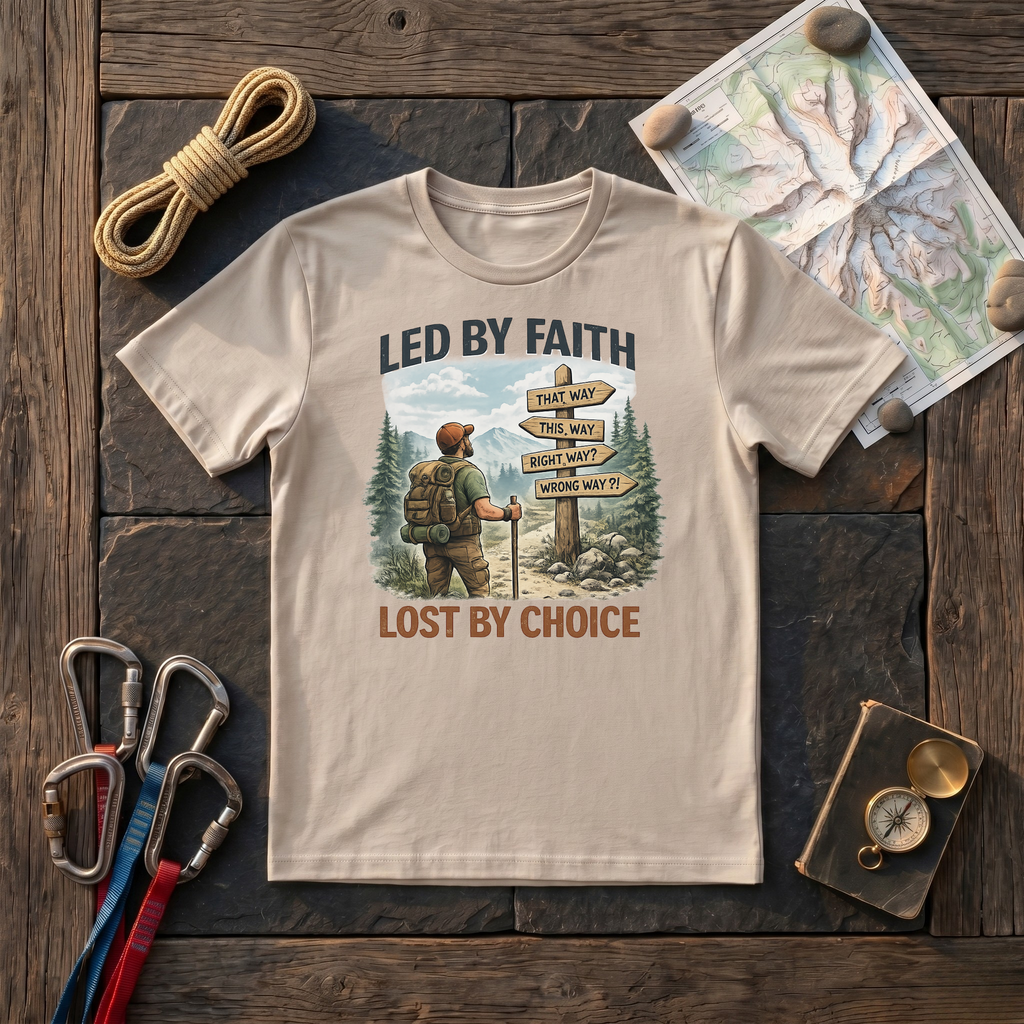 Led By Faith, Lost By Choice T-Shirt