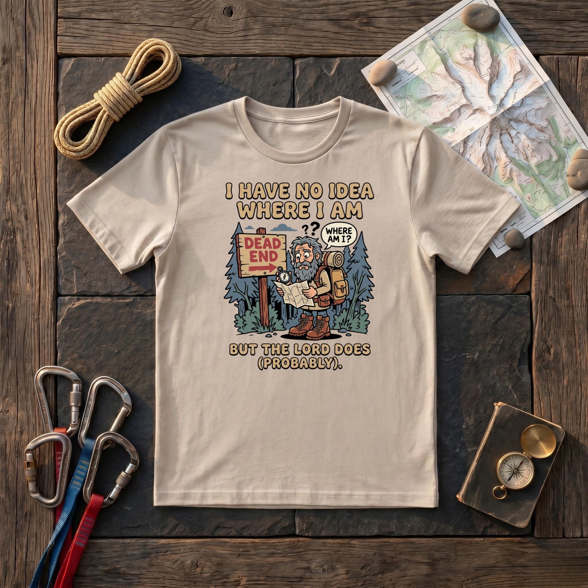 I Have No Idea Where I Am T-Shirt