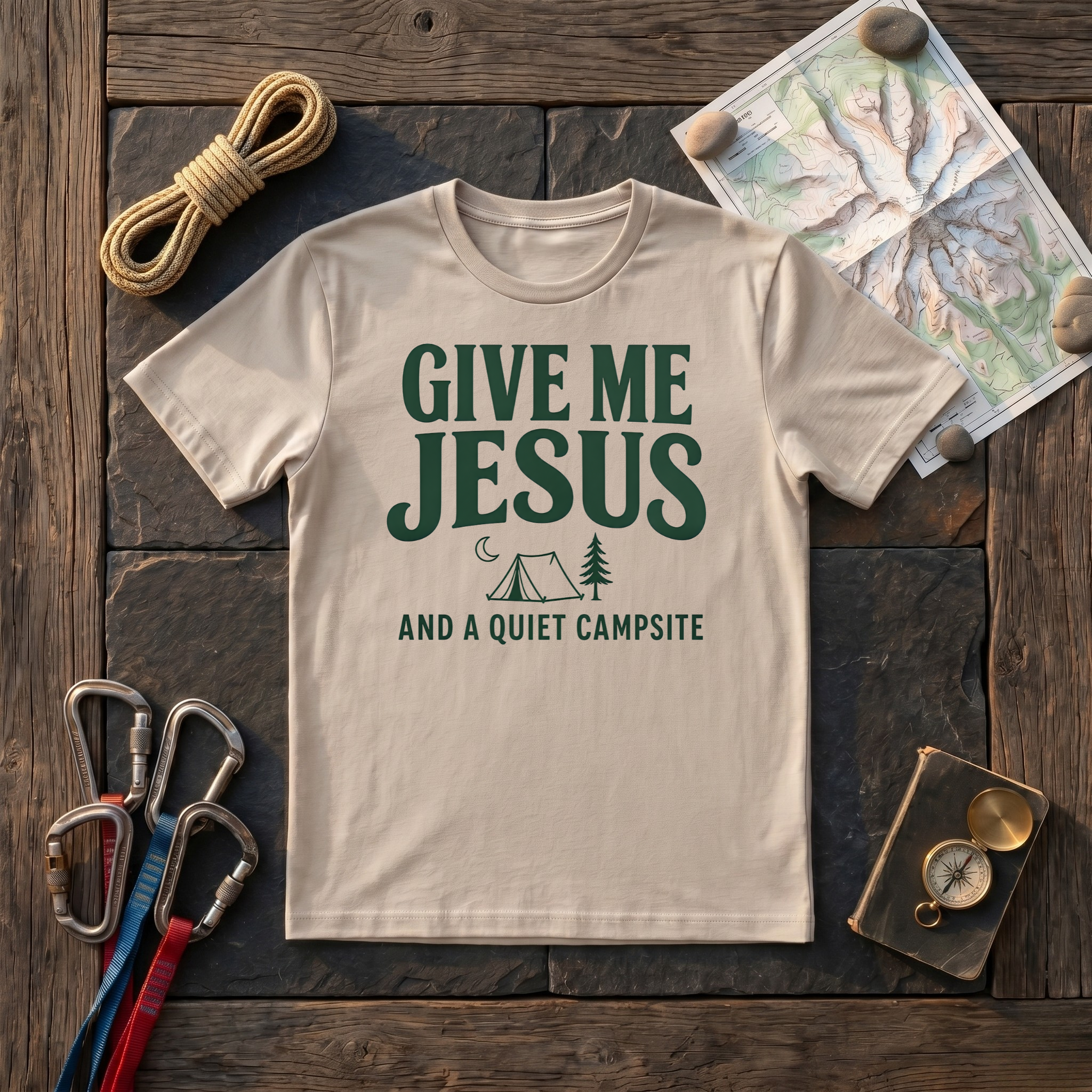 Give Me Jesus And A Quiet Campsite T-Shirt