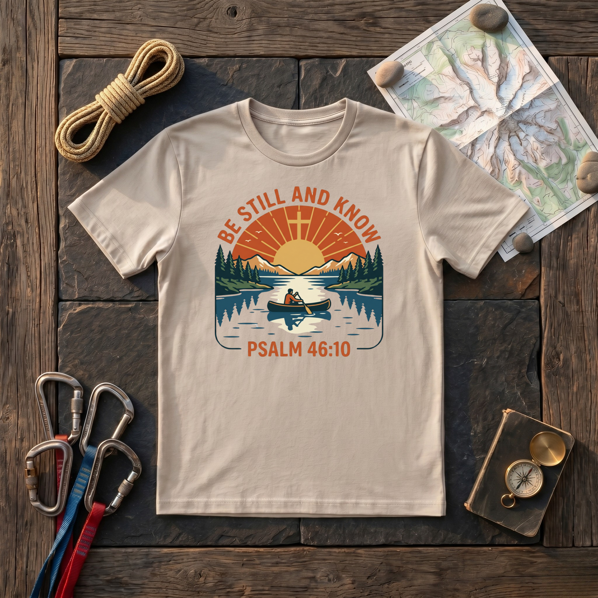 Be Still And Know Psalm 46:10 T-Shirt