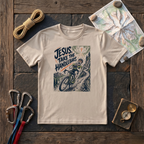 Jesus Take The Handlebars T-Shirt