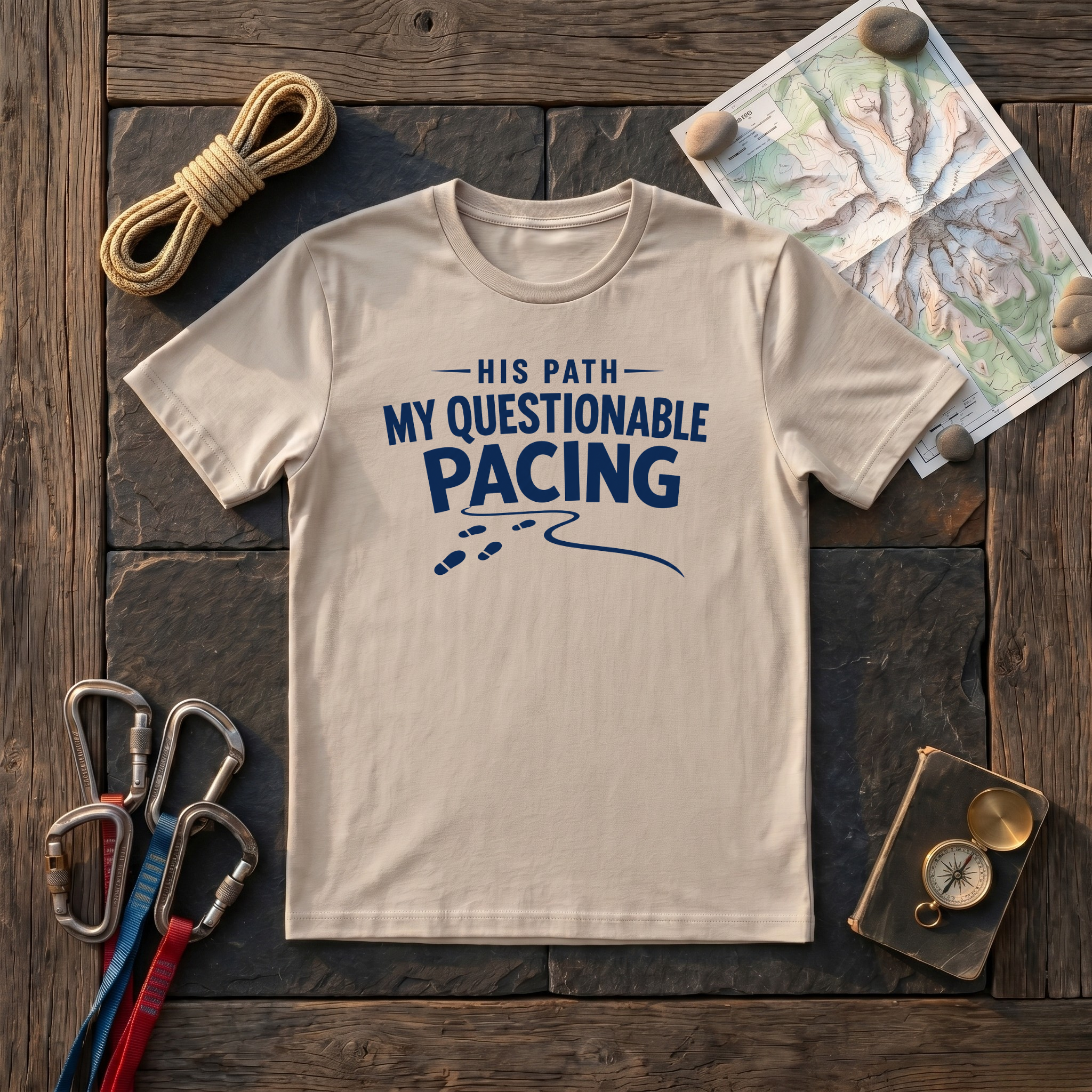 His Path My Questionable Pacing T-Shirt