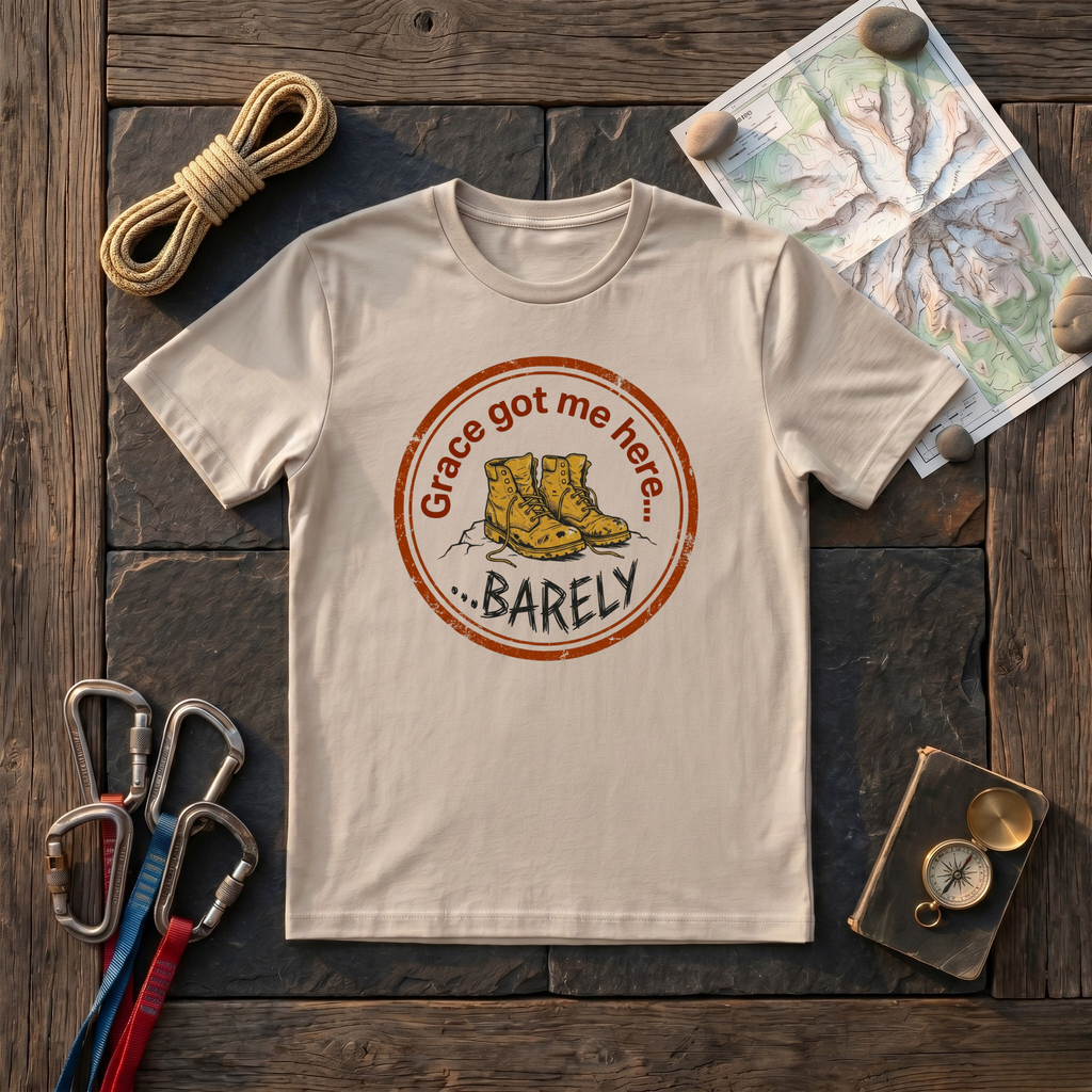 Grace Got Me Here Barely T-Shirt