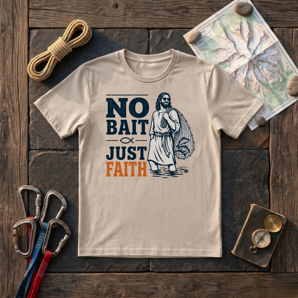 No Bait Just Faith T-Shirt