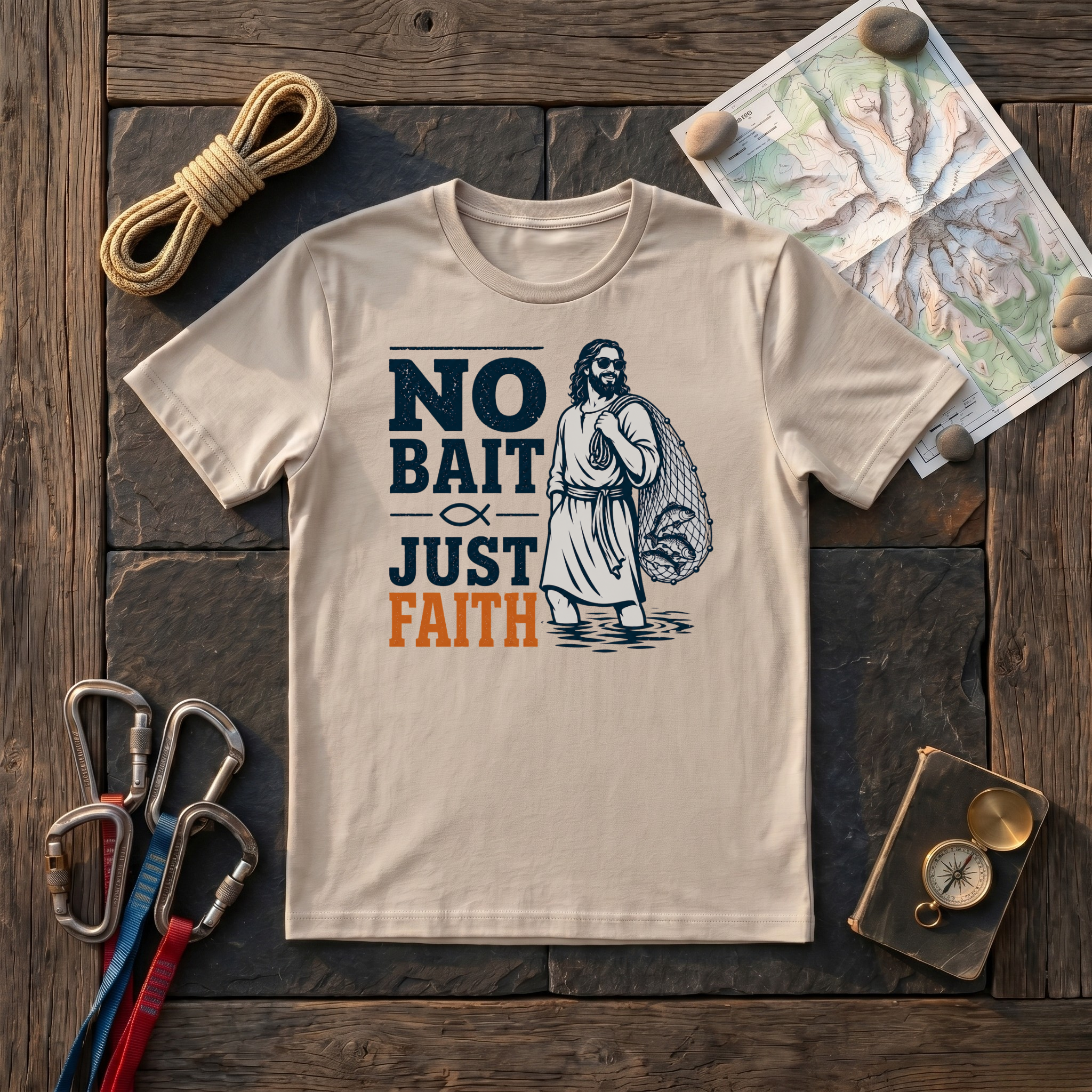 No Bait Just Faith T-Shirt