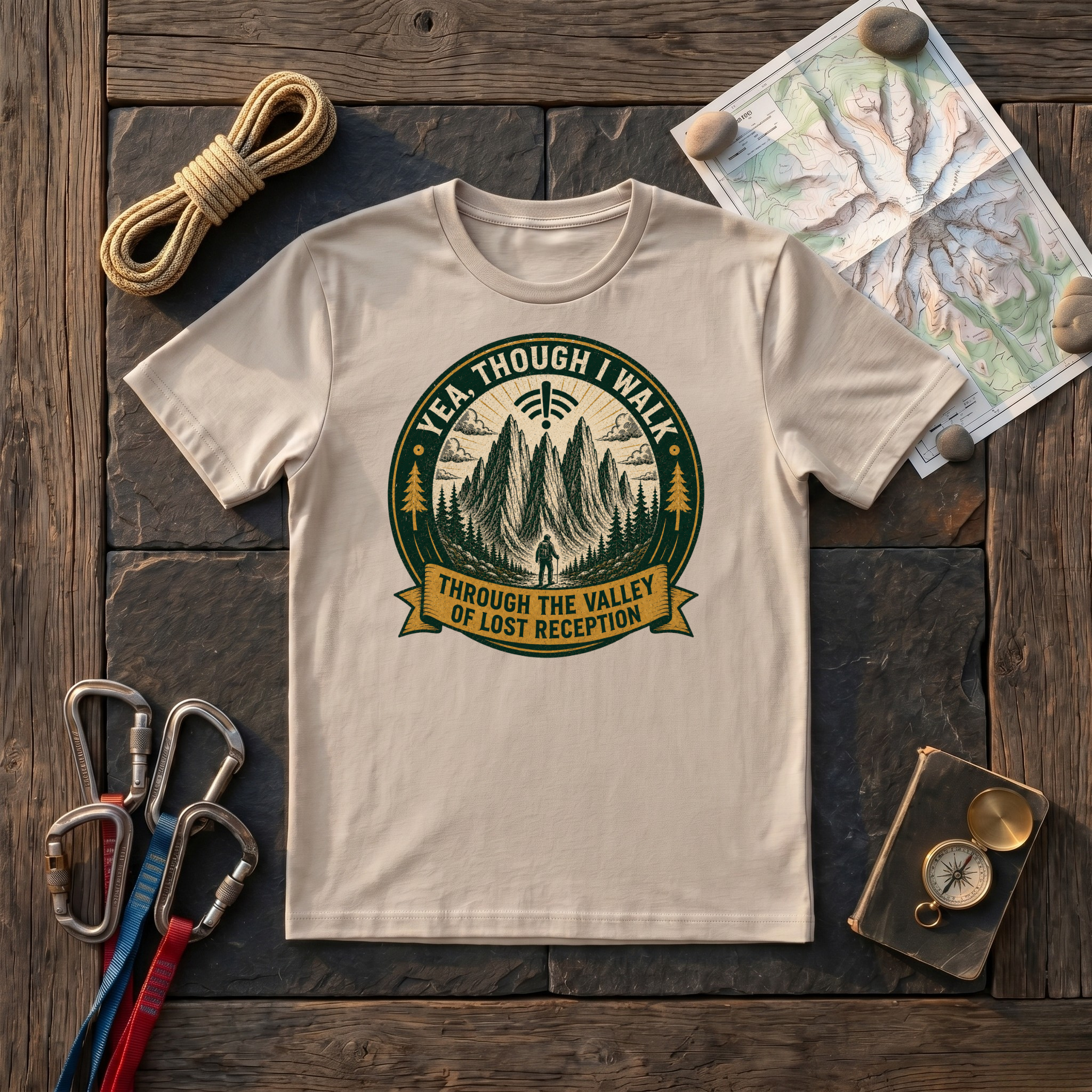 Yea, Though I Walk Through The Valley Of Lost Reception T-Shirt