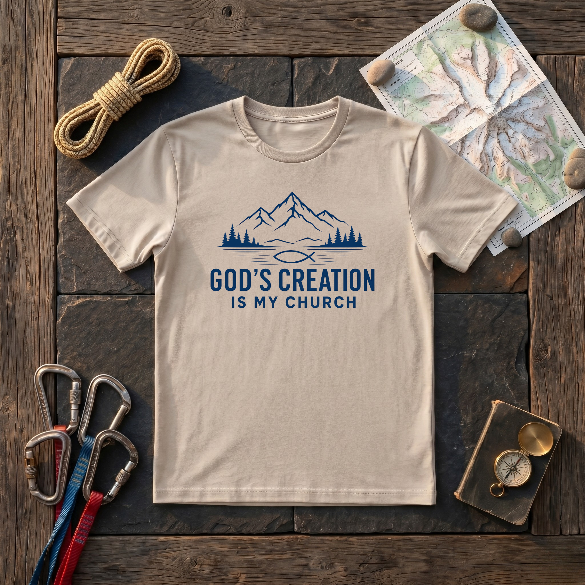 God's Creation Is My Church T-Shirt