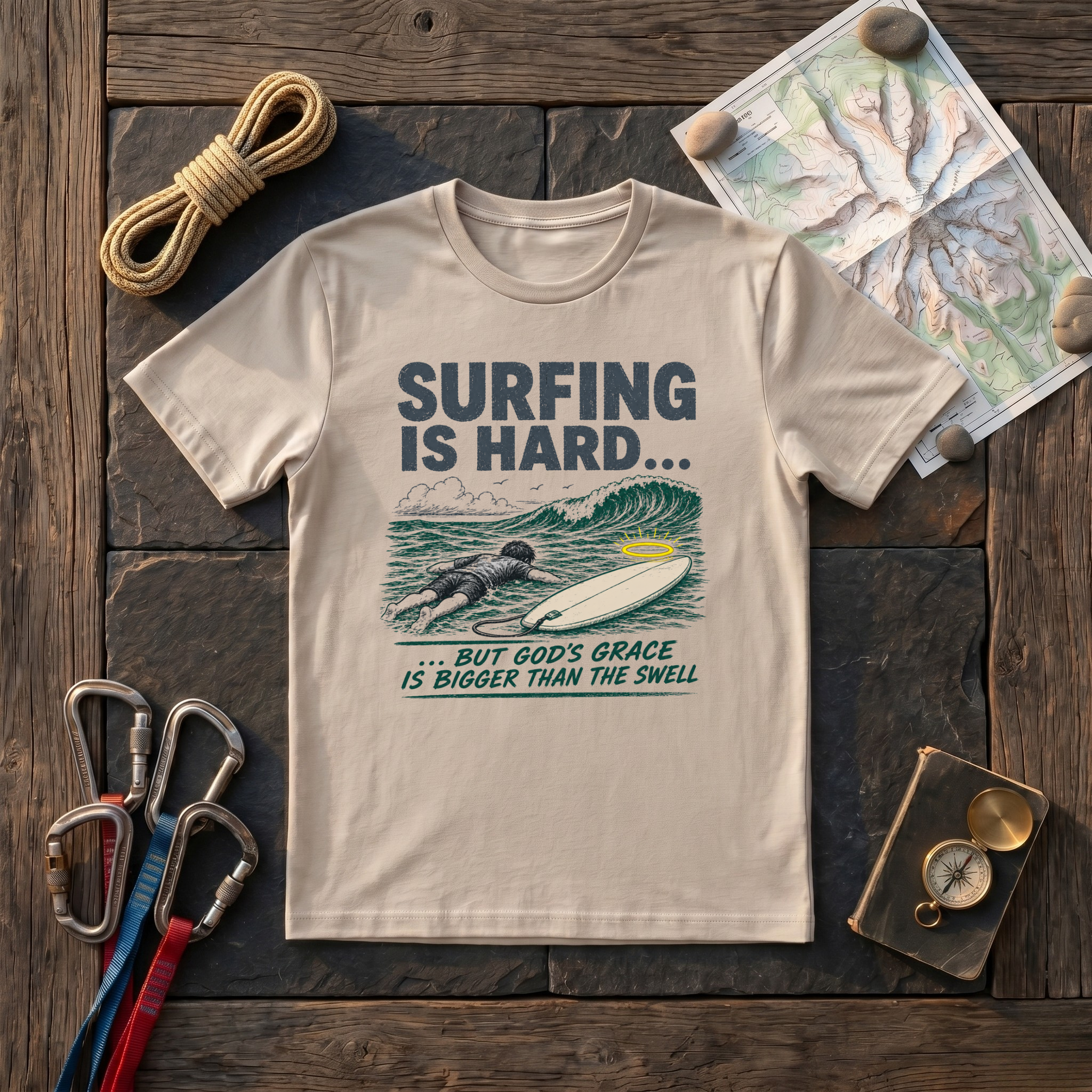 Surfing Is Hard T-Shirt